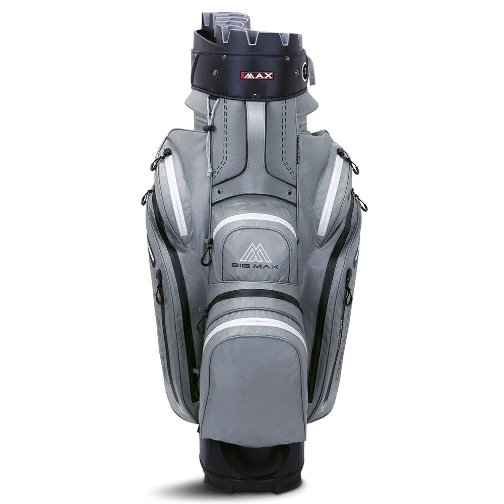 Big Max Dri Lite Silencio 2 Organiser Cart Bag - Grey/Black
