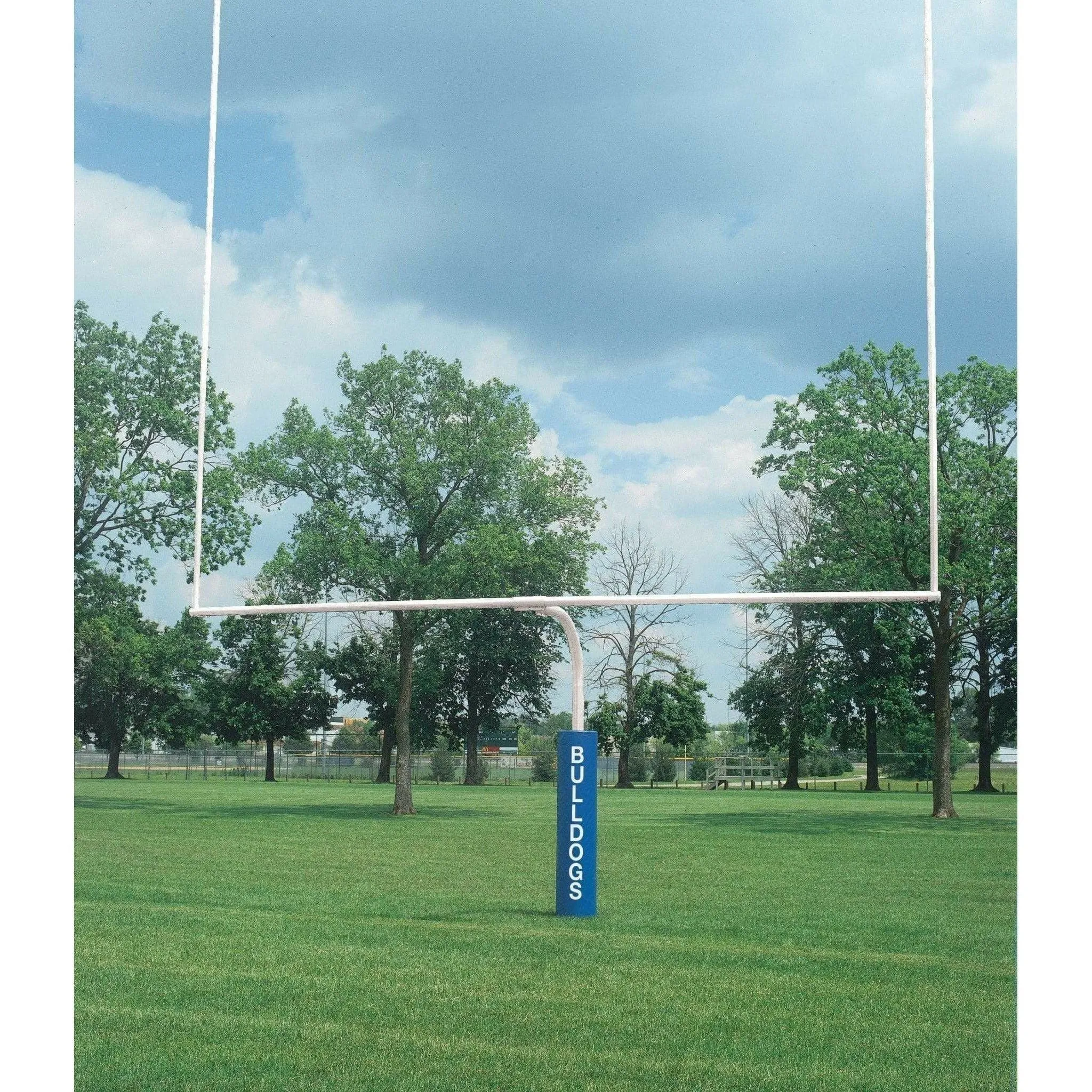 Bison 4-1/2 Gooseneck Football High School Goalposts (Pair)