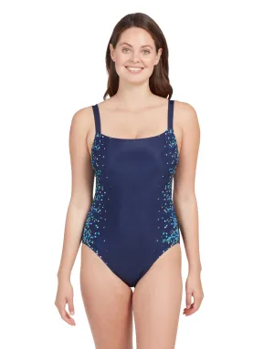Blue Chime Adjustable Classicback Swimsuit - Navy/Blue
