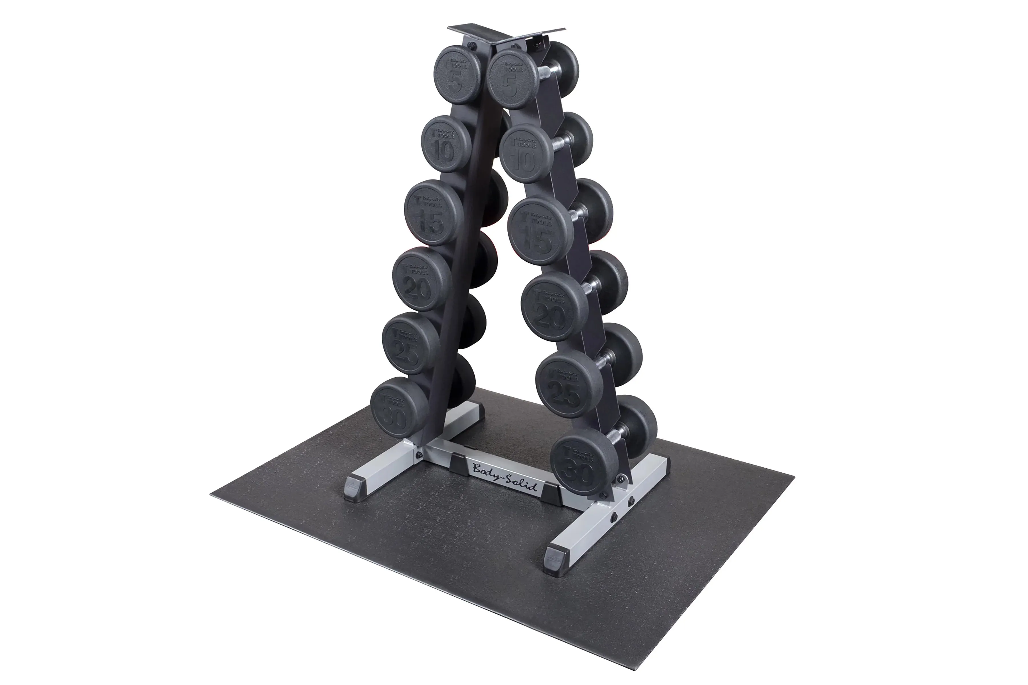 Body-Solid Vertical A-Frame Dumbbell Rack
