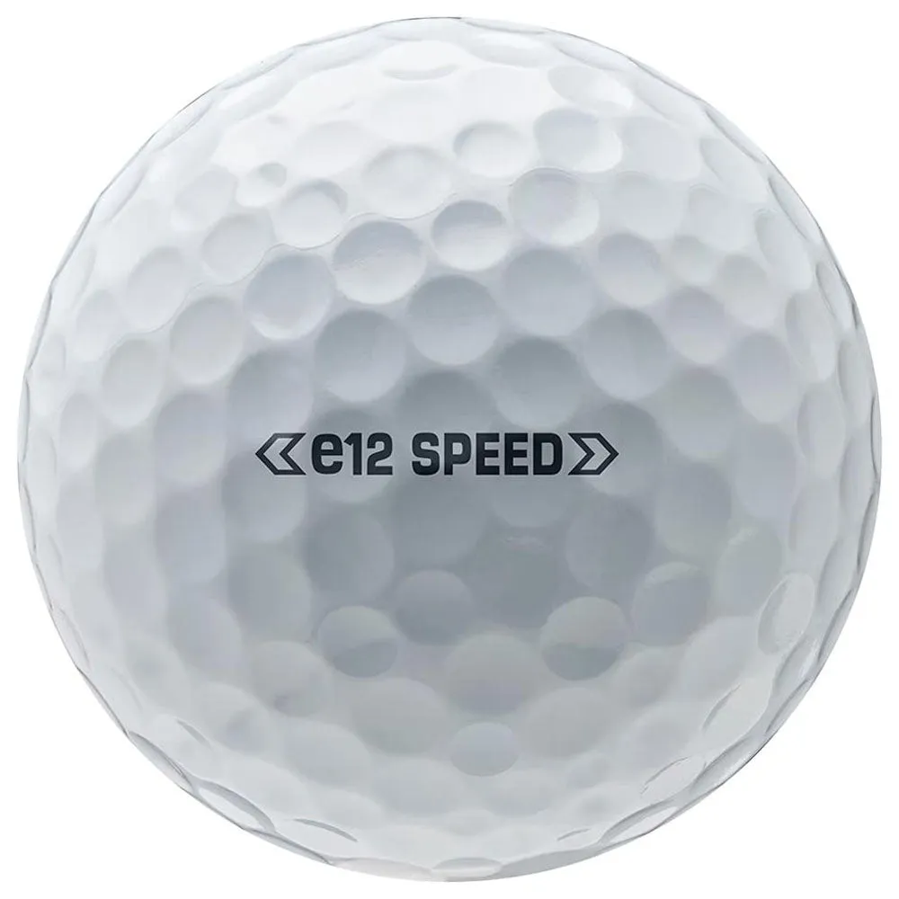 Bridgestone e12 Speed Golf Balls - White - 12 Pack