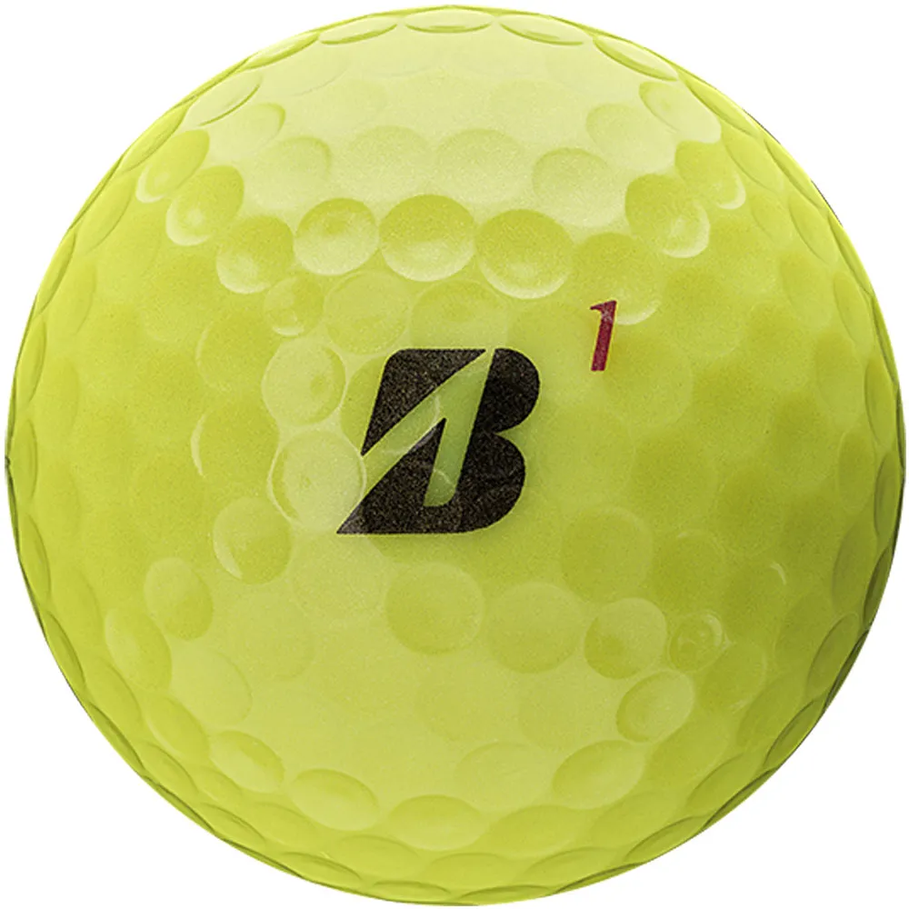 Bridgestone TOUR B RX Golf Balls - Yellow - 12 Pack