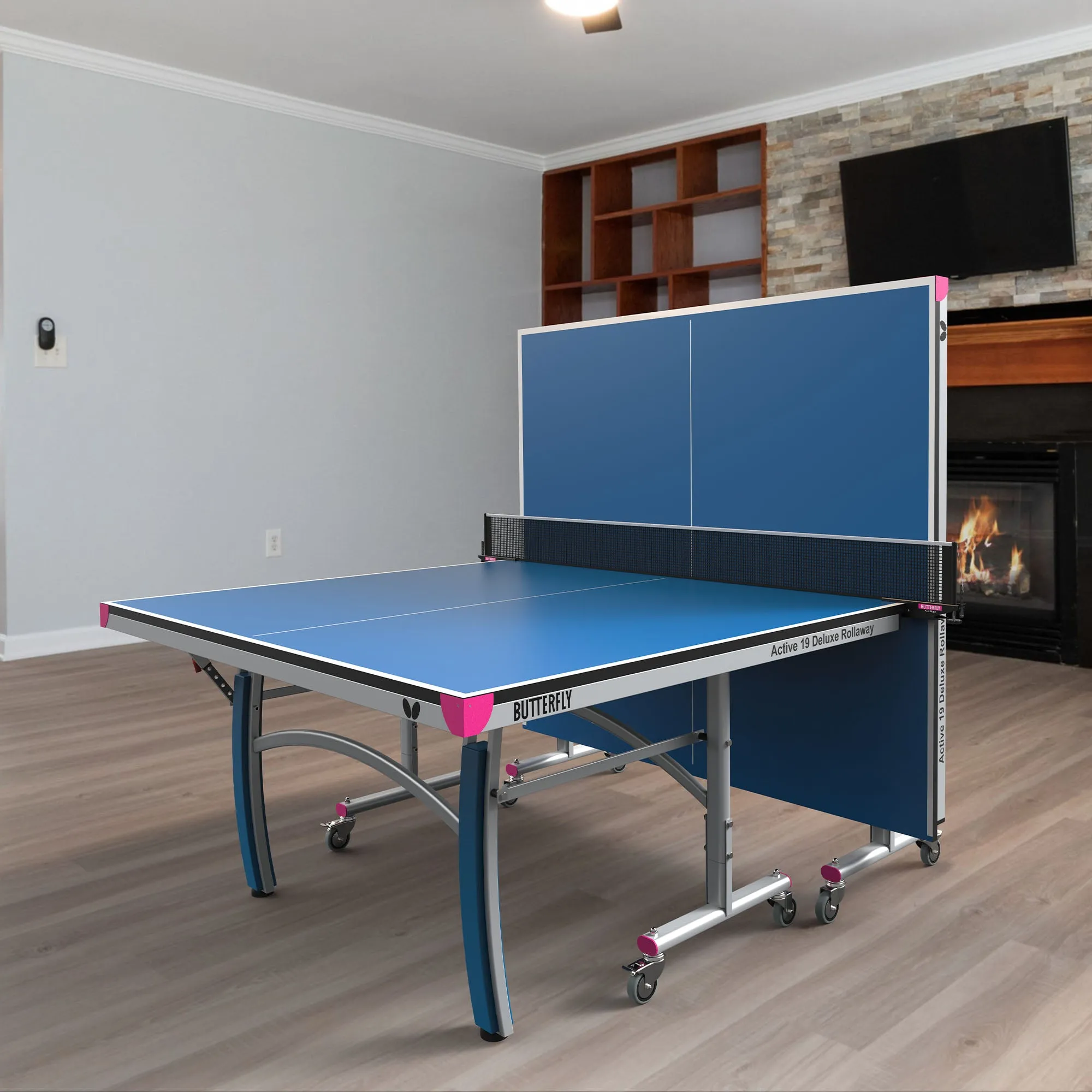 Butterfly Active 19 Deluxe Rollaway Indoor Table Tennis Table
