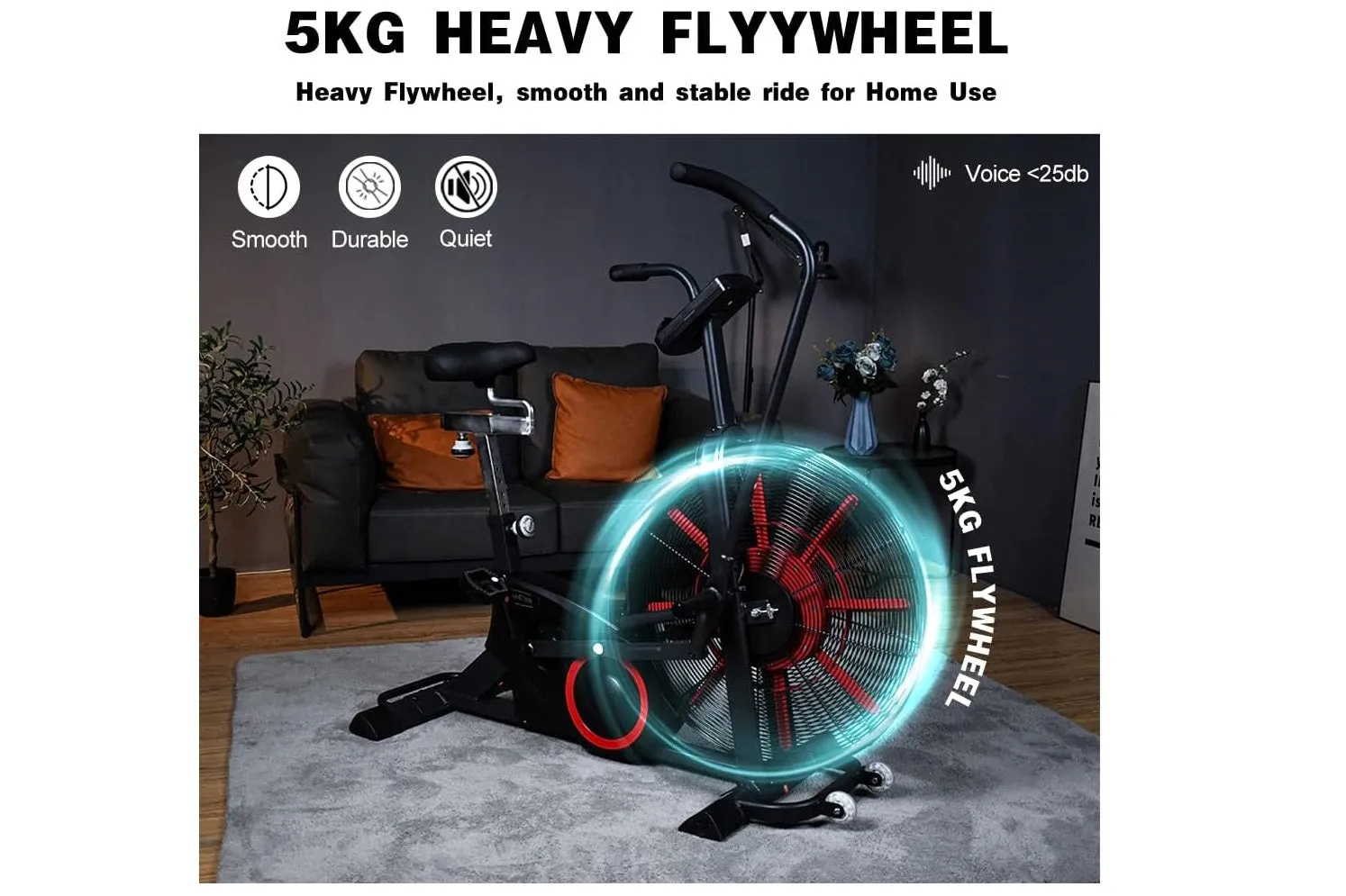 California Fitness AB5 Air Exercise Bike (🏃MEMORIAL SALE)