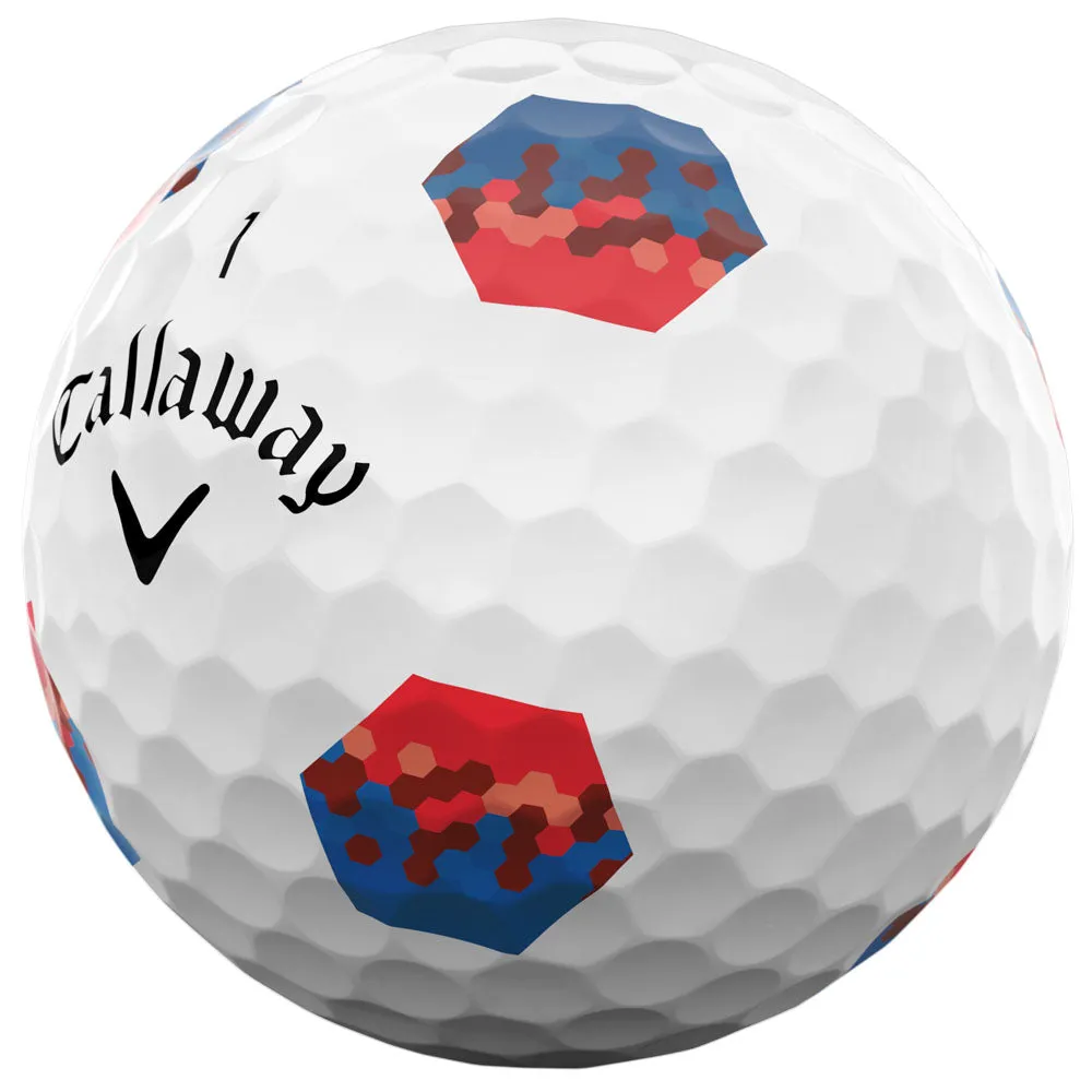 Callaway Chrome Soft TruTrack Golf Balls - White - 12 Pack