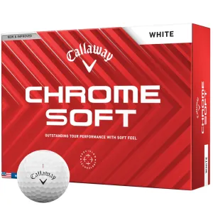 Callaway Chrome Soft White Personalised Text