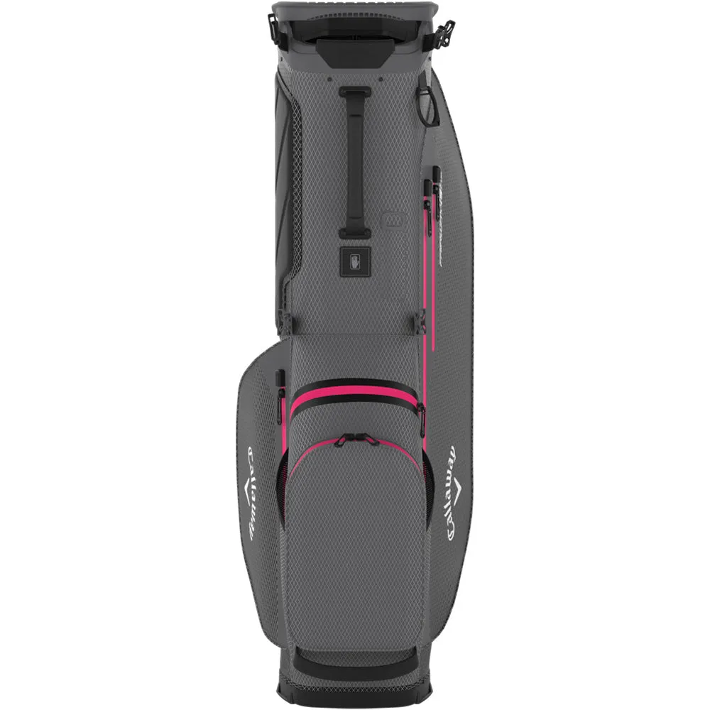 Callaway Fairway C HD Stand Bag - Black/Charcoal/Pink