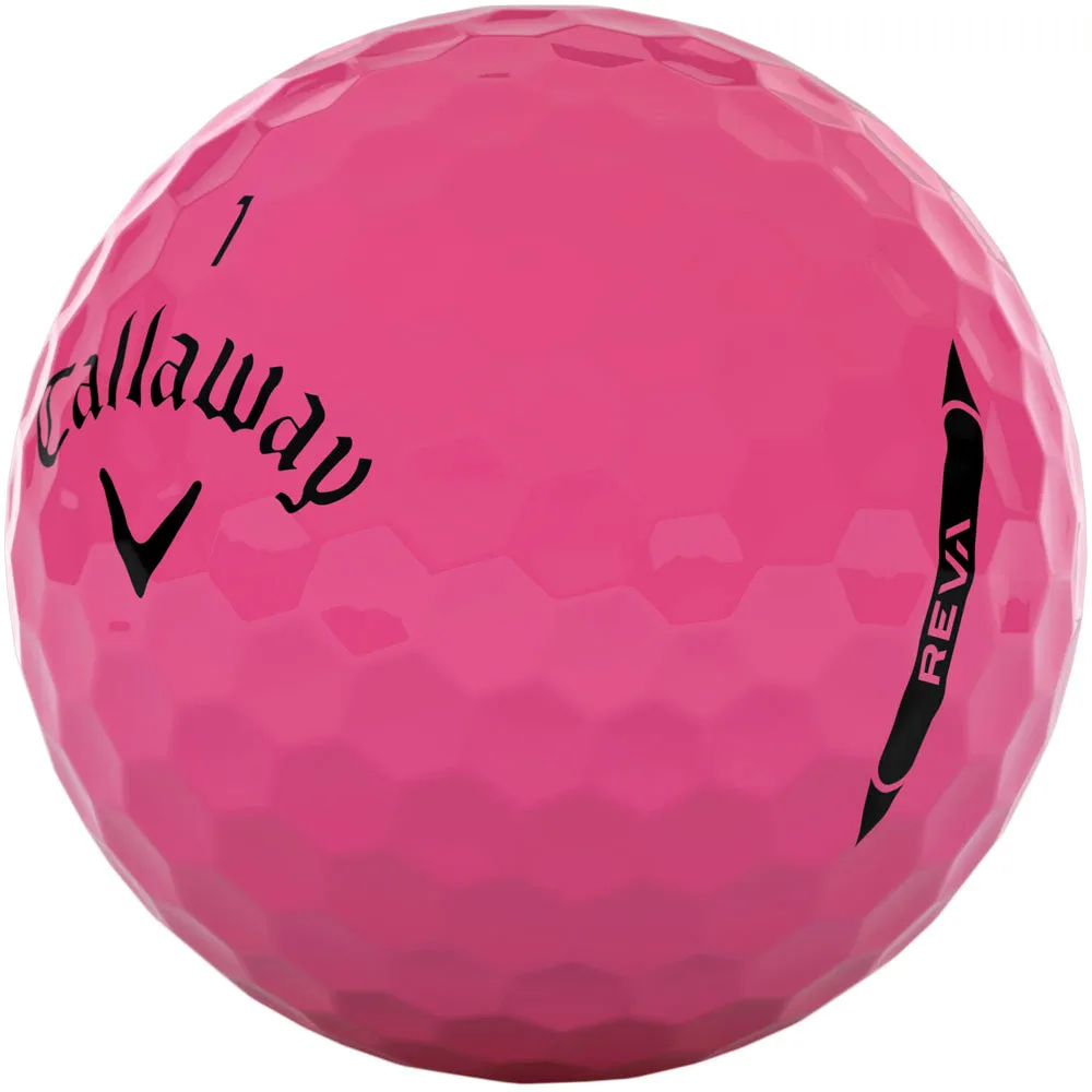 Callaway Reva Ladies Golf Balls - Pink - 12 Pack