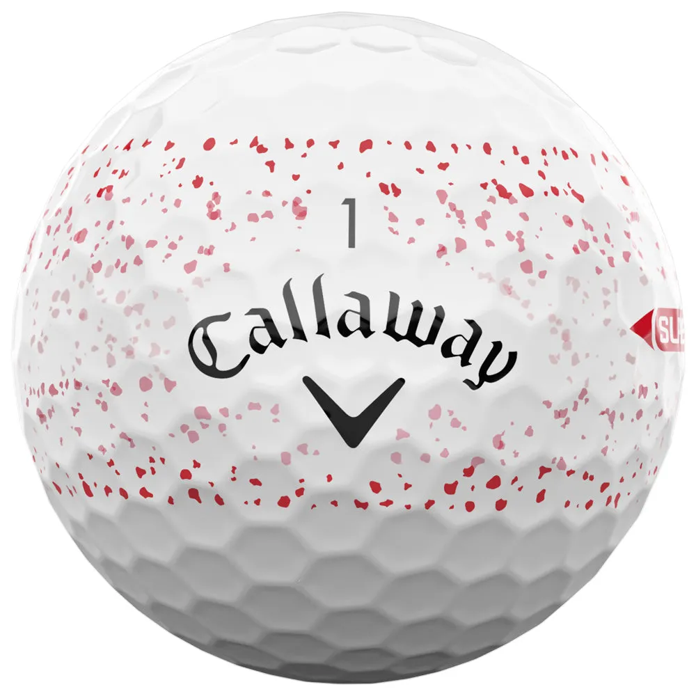 Callaway Supersoft Golf Balls - Red Splatter - 12 Pack