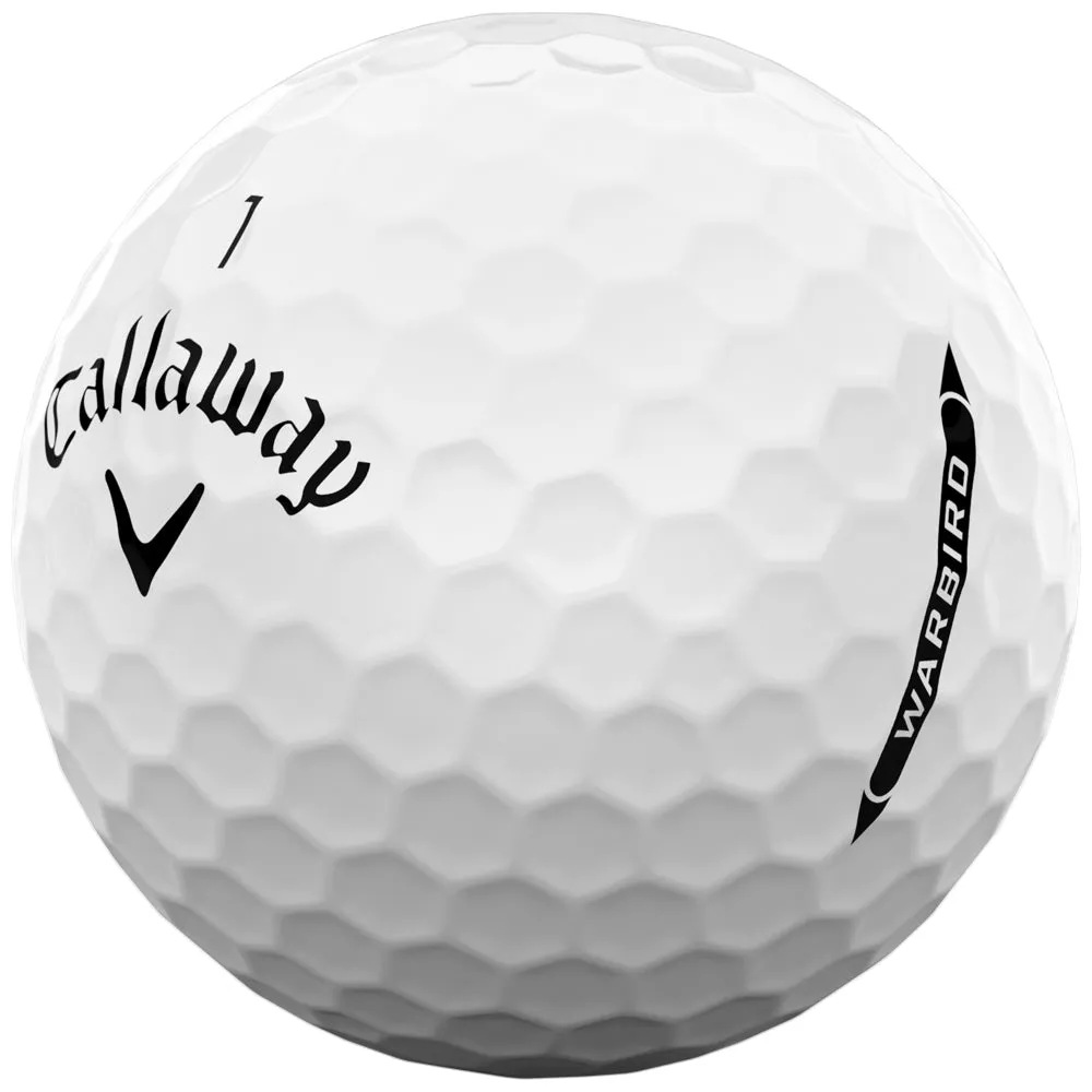 Callaway Warbird Distance  Golf Balls - White - 12 Pack