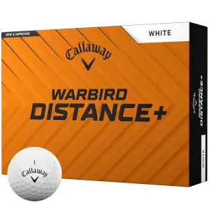 Callaway Warbird Distance  Golf Balls - White - 12 Pack