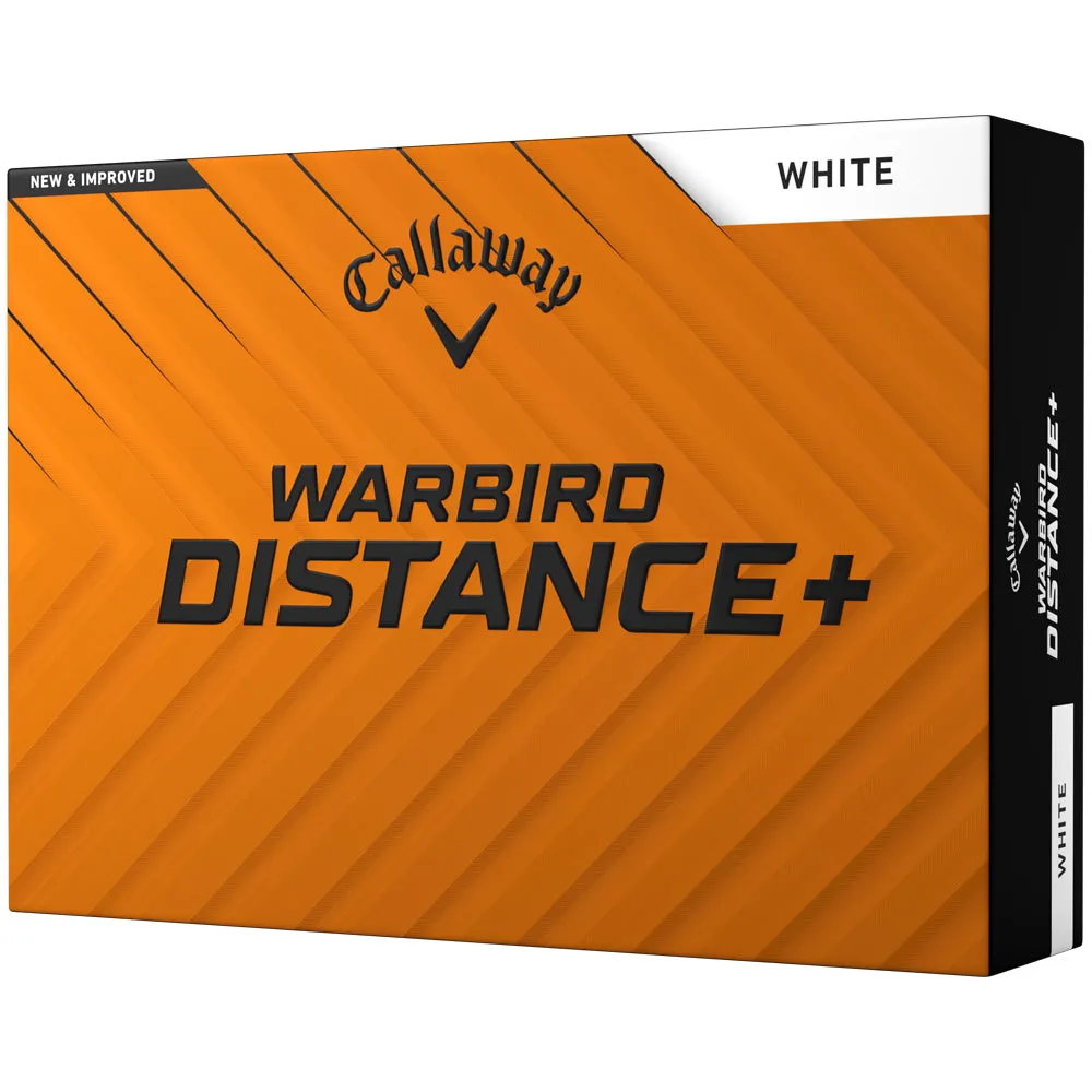Callaway Warbird Distance  Golf Balls - White - 12 Pack