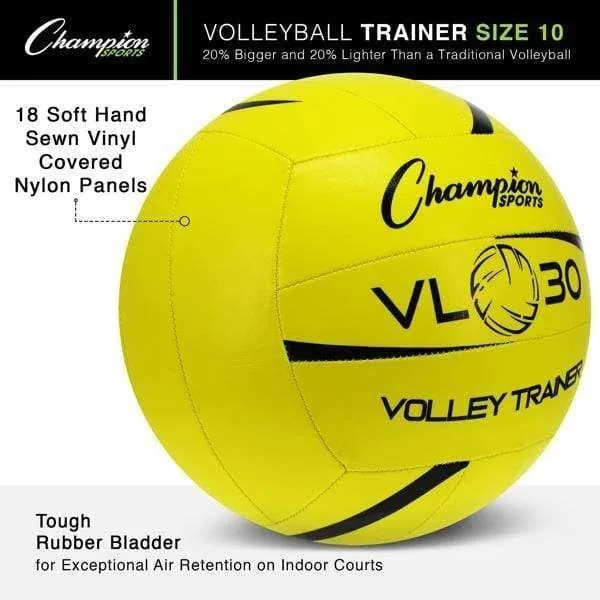 Champion Sports Size 10 Volleyball Trainer Ball VL30