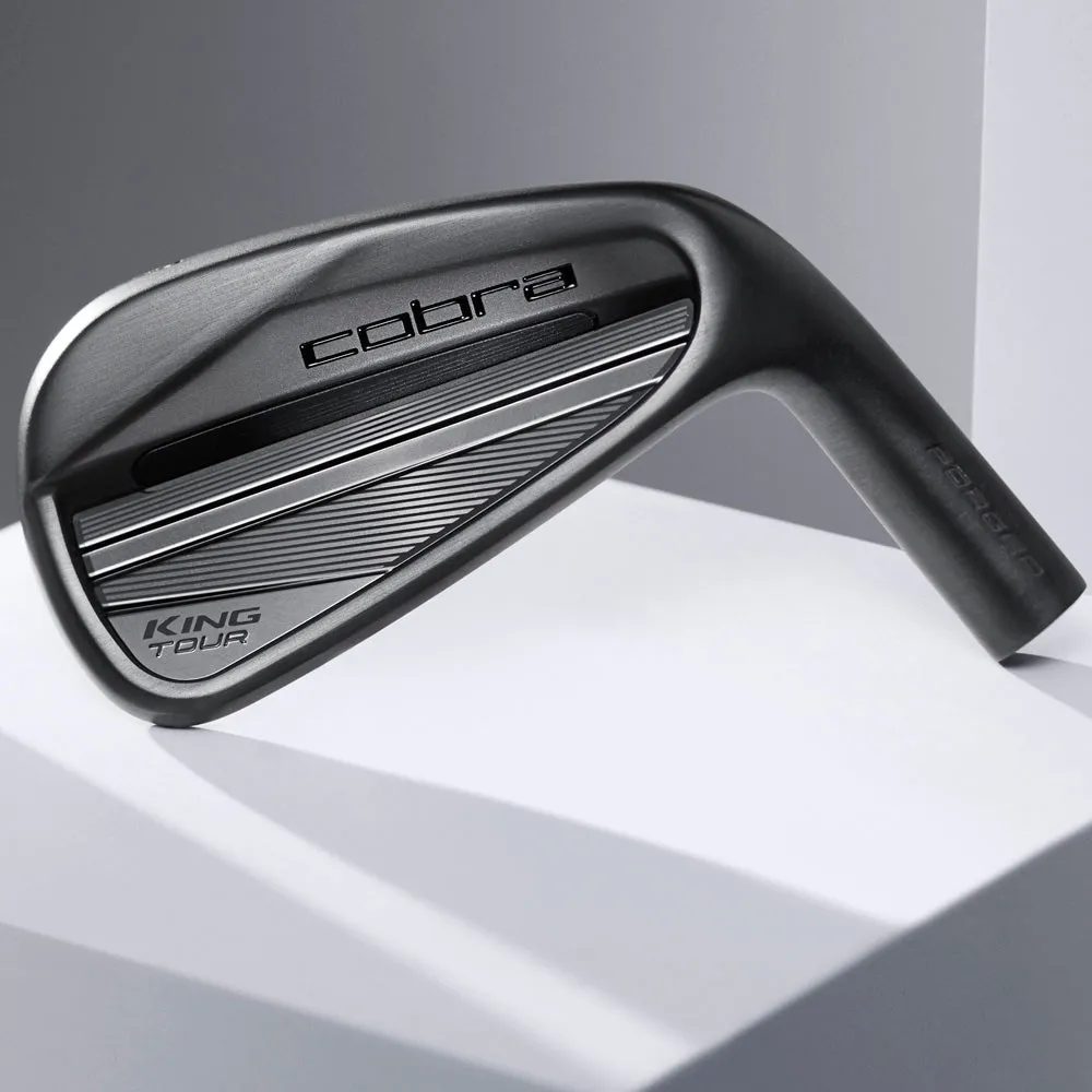 Cobra KING Black Tour Irons - Steel