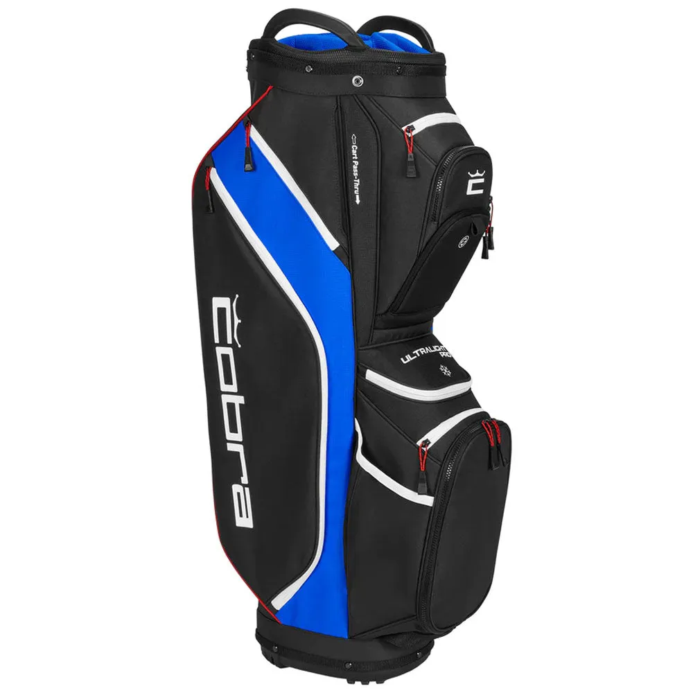 Cobra Ultralight Pro Cart Bag - Puma Black/Electric Blue