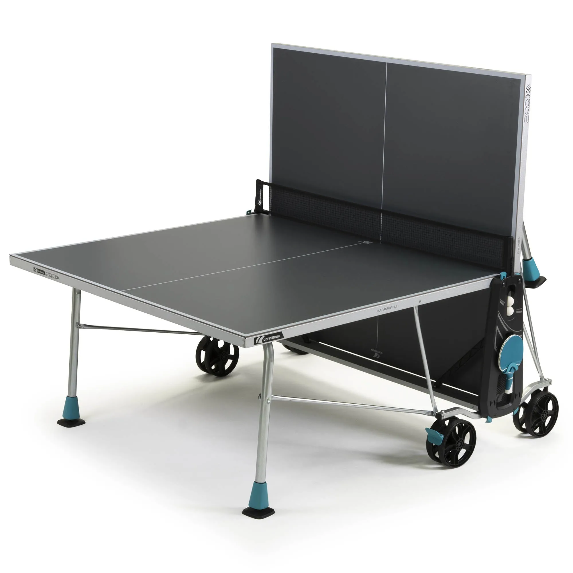 Cornilleau Sport 200X Rollaway Outdoor Table Tennis Table