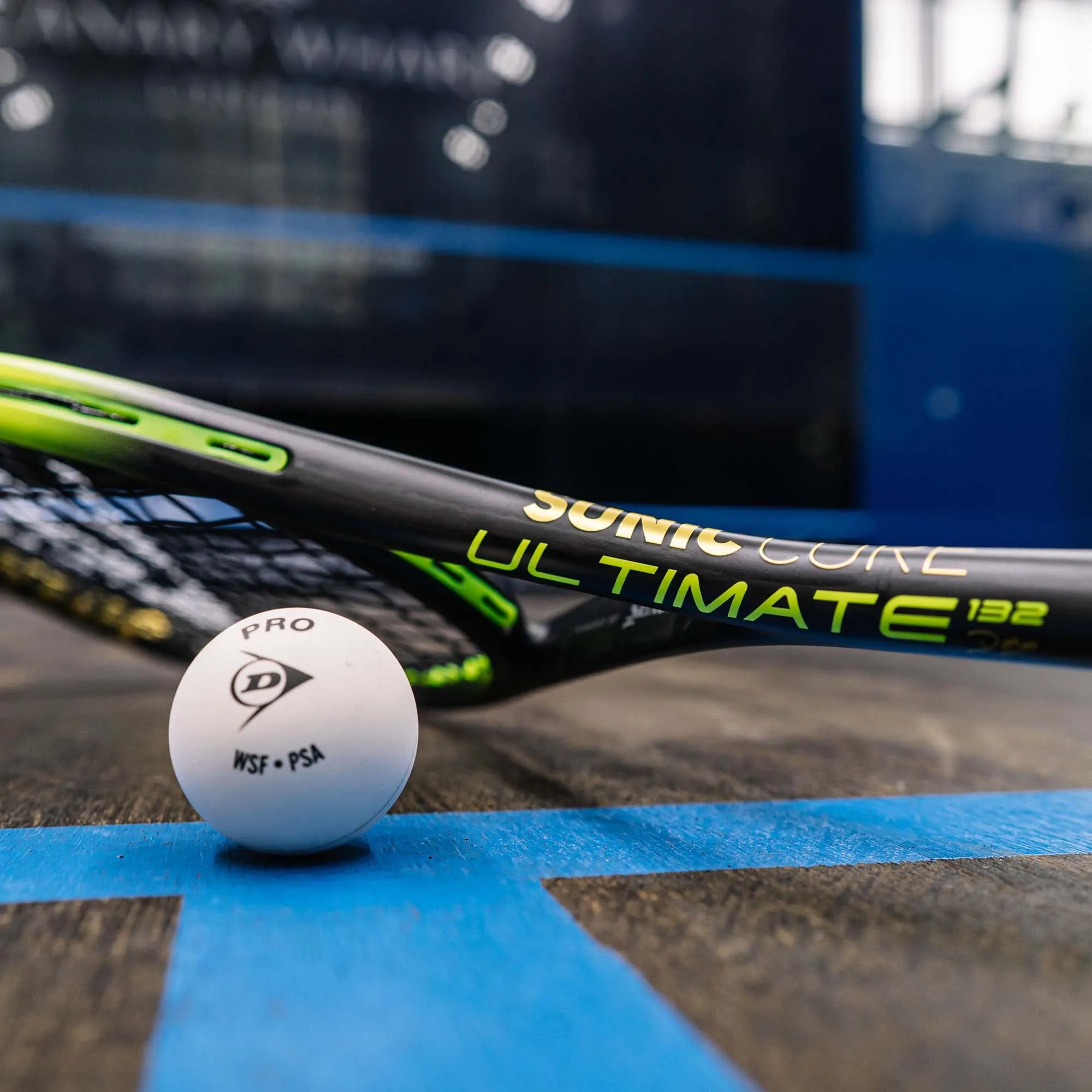 Dunlop Sonic Core Ultimate 132 Squash Racket Double Pack