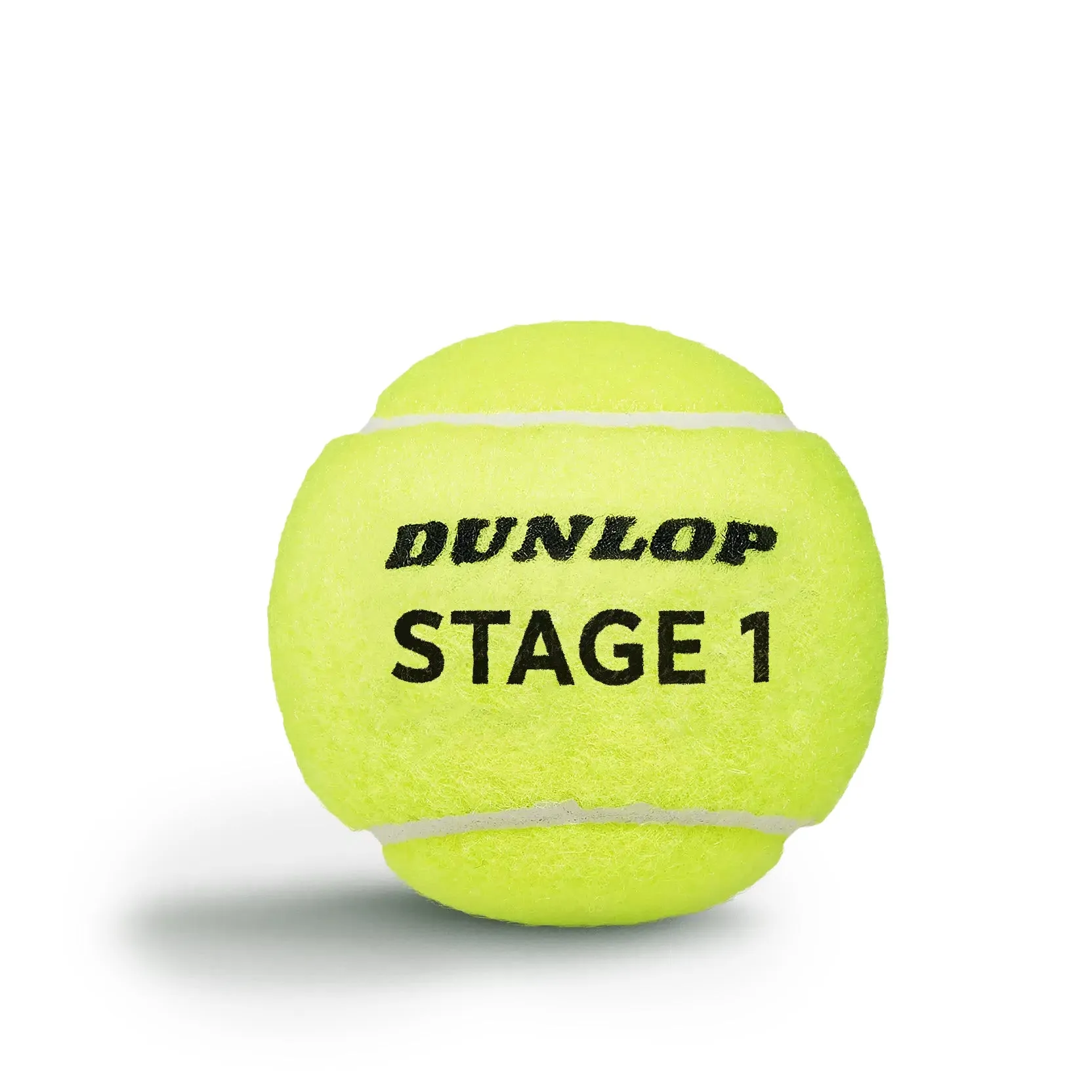 Dunlop Stage 1 Green Mini Tennis Balls - Tube of 3