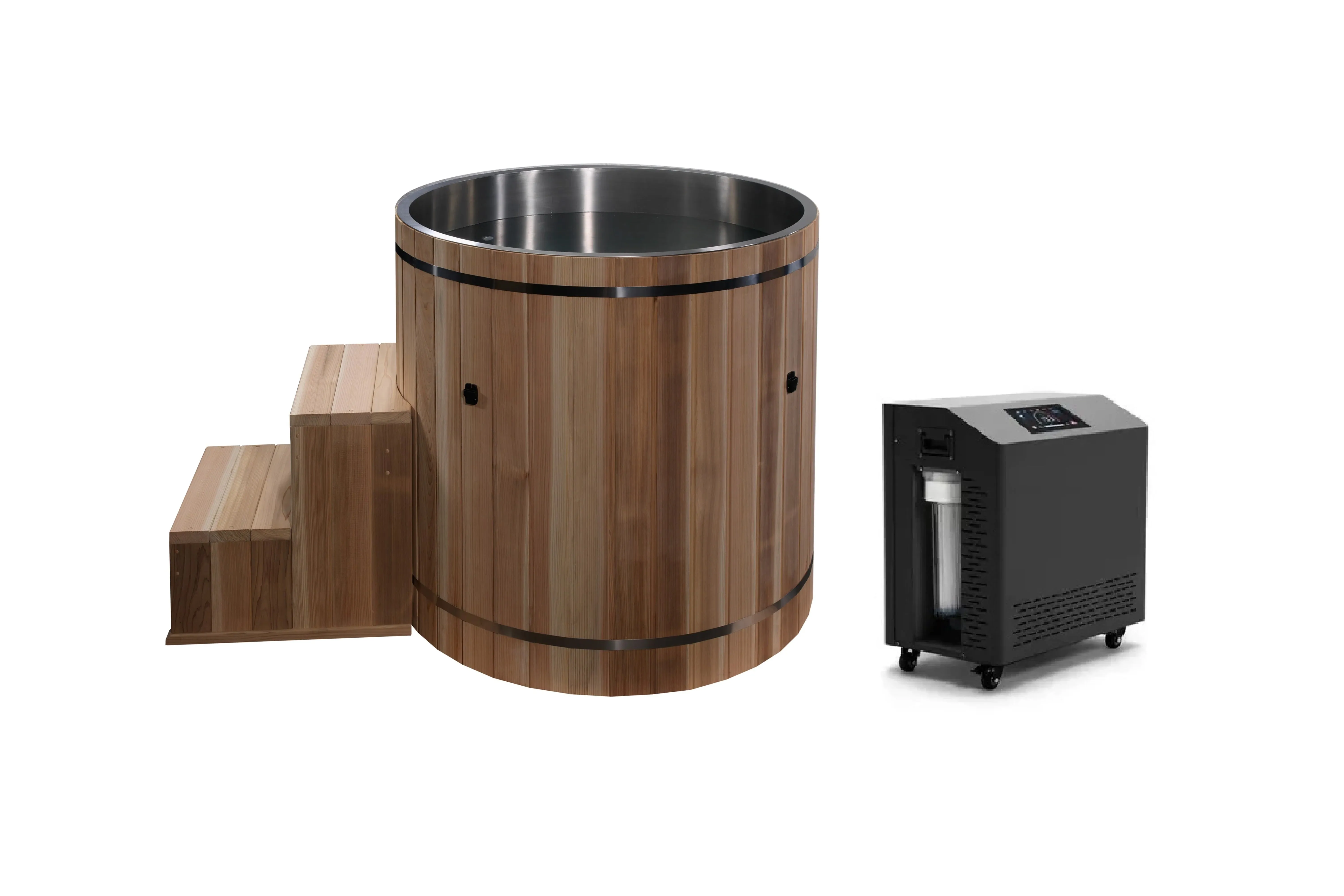 Dynamic Cold Therapy Pacific Cedar Barrel Cold Plunge (304)