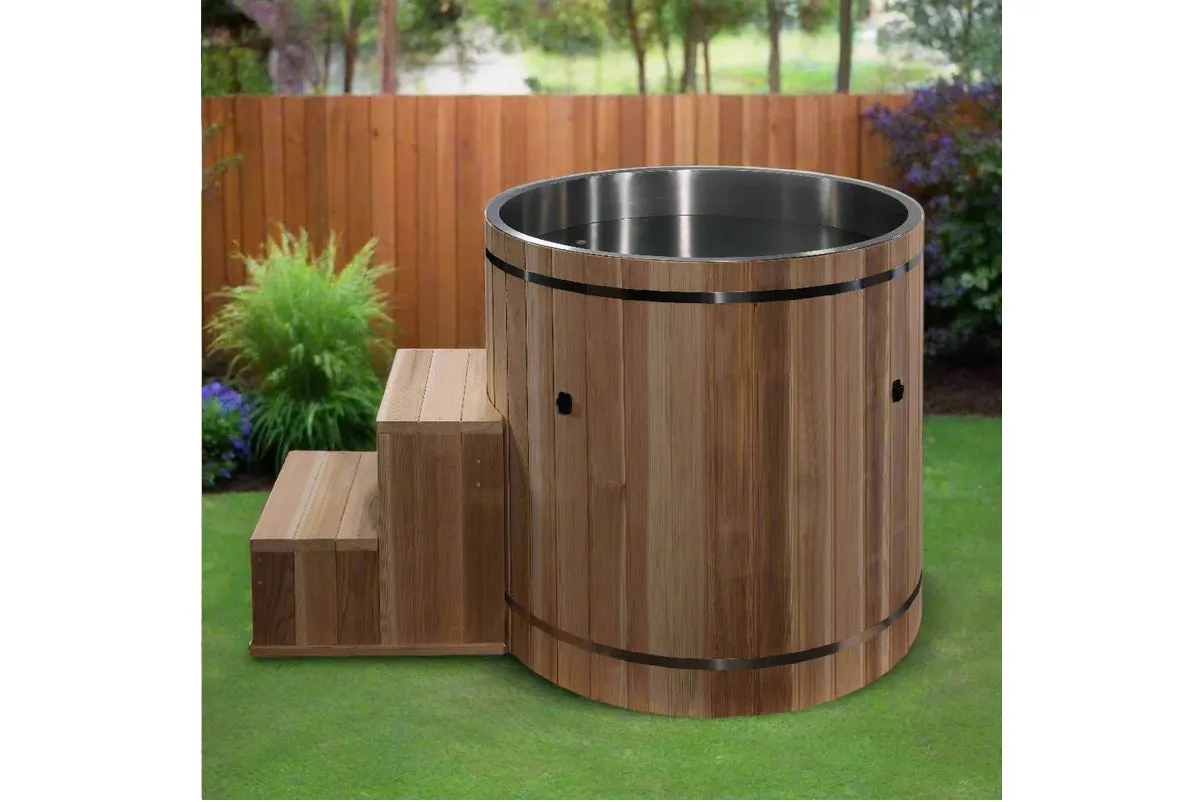 Dynamic Cold Therapy Pacific Cedar Barrel Cold Plunge (304)
