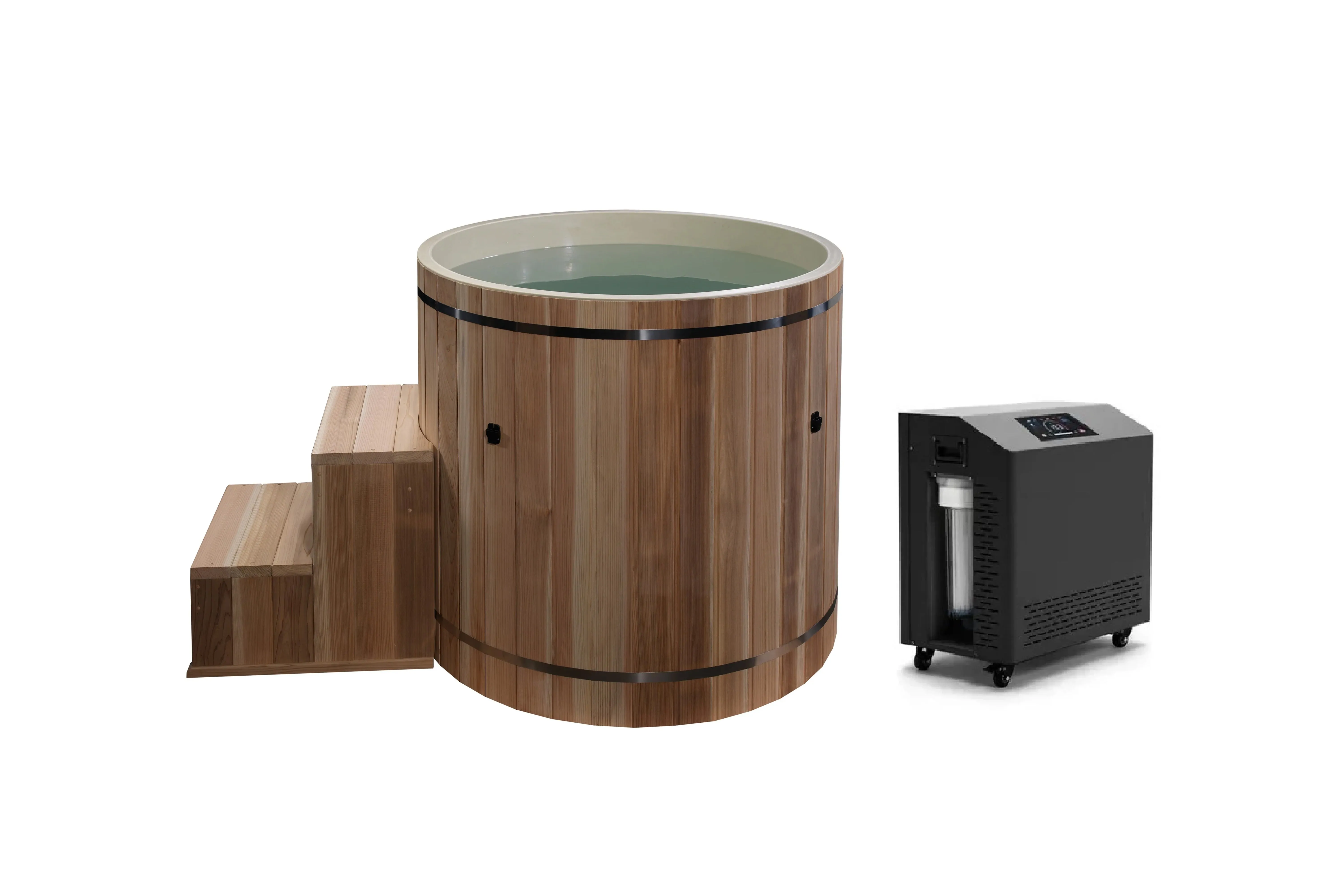 Dynamic Cold Therapy Pacific Cedar Barrel Cold Plunge