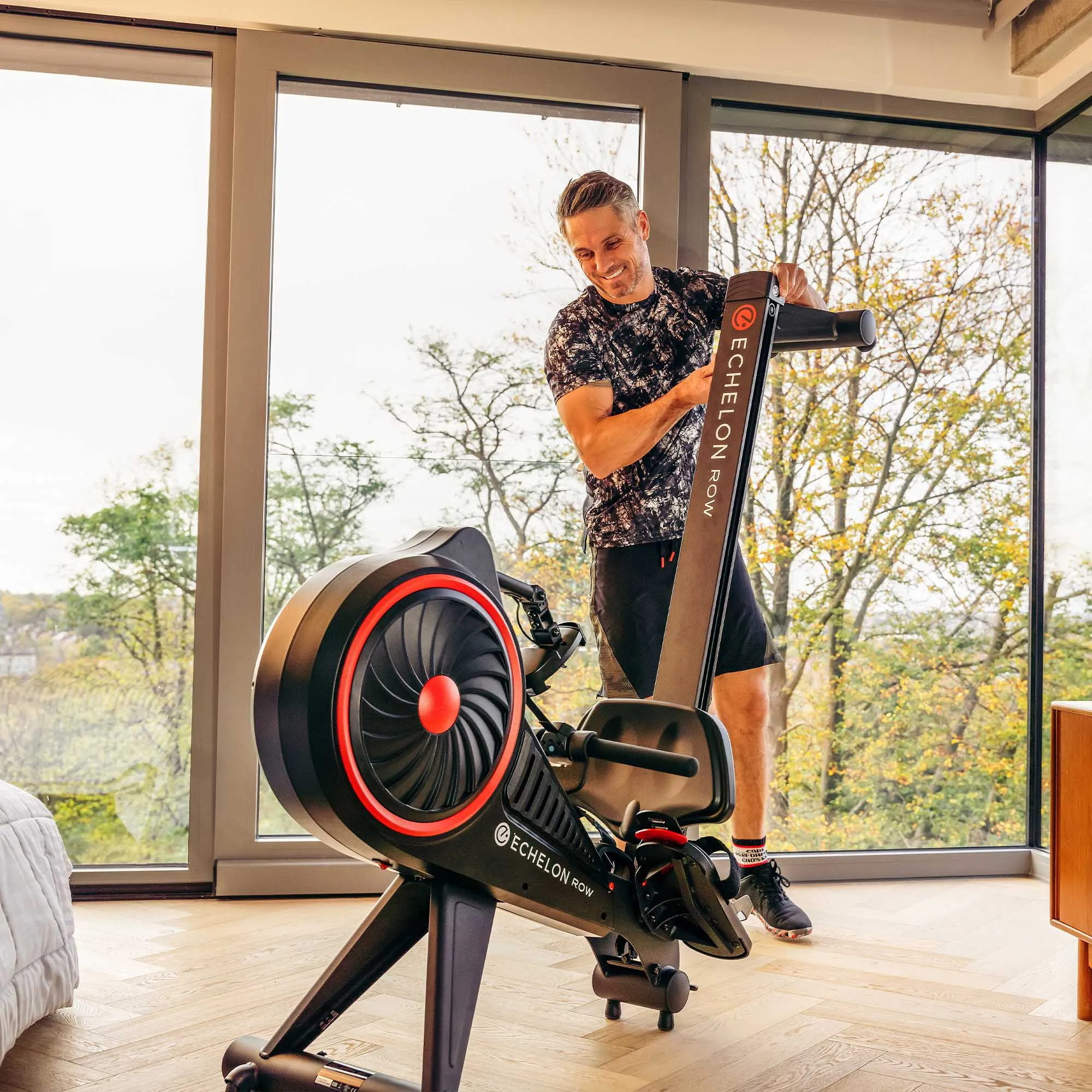 Echelon Row Smart Folding Rowing Machine