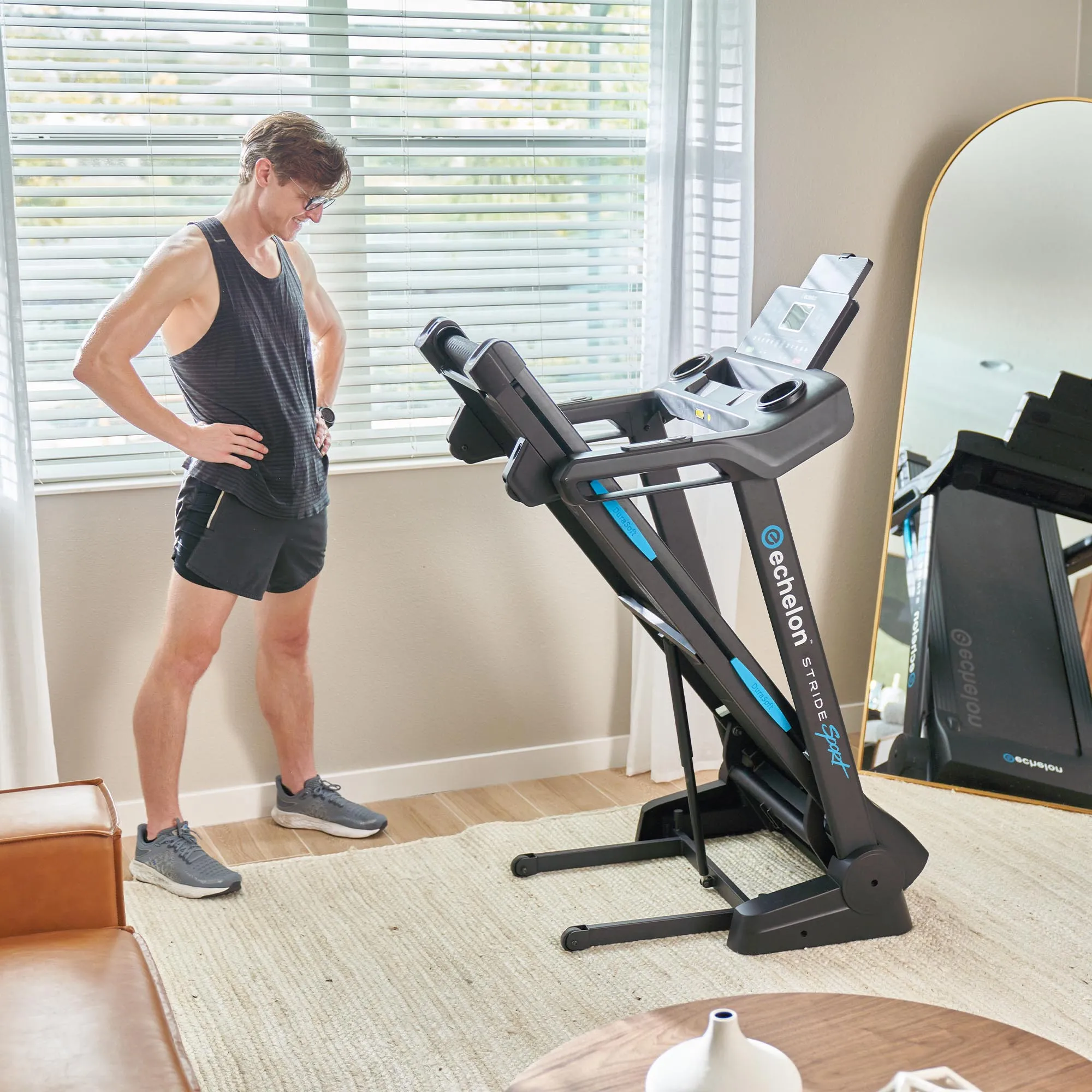 Echelon Stride 30 Sport Folding Treadmill