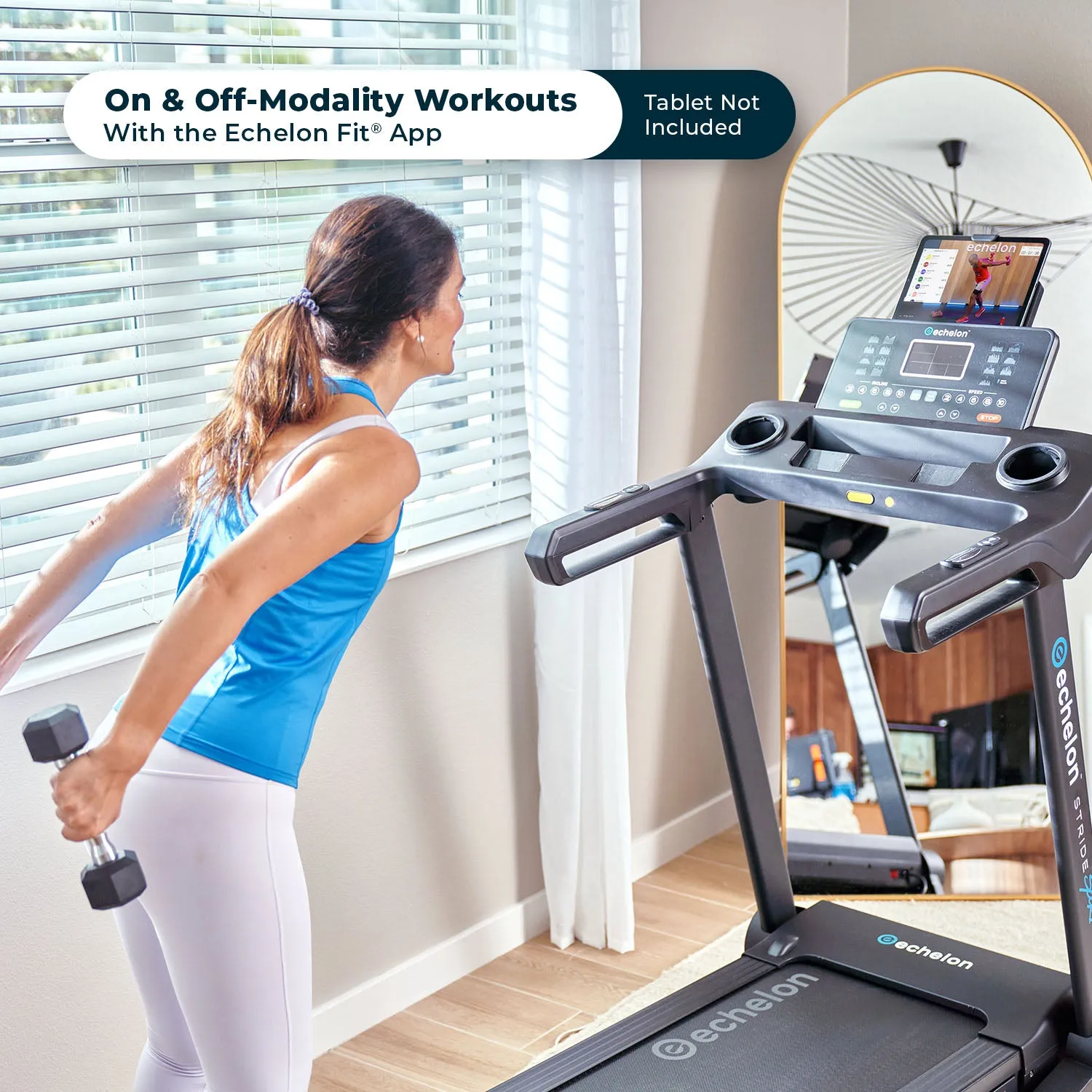Echelon Stride 30 Sport Folding Treadmill