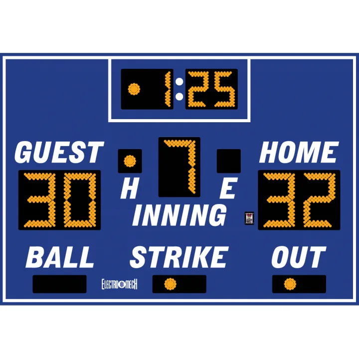 Electro-Mech LX116 Baseball Scoreboards