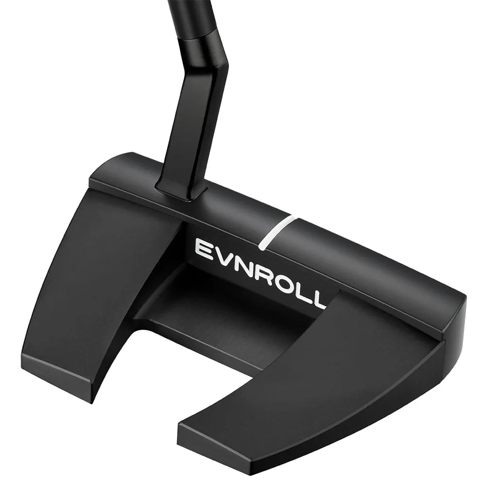 Evnroll EV5.1 Black Short Slant Players Mallet Putter - 340g