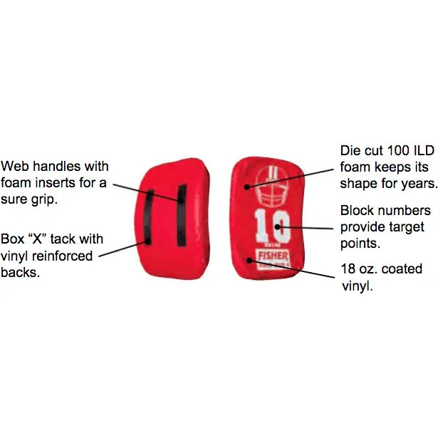 Fisher Athletic Pummel Youth Football Blocking Shield HD600