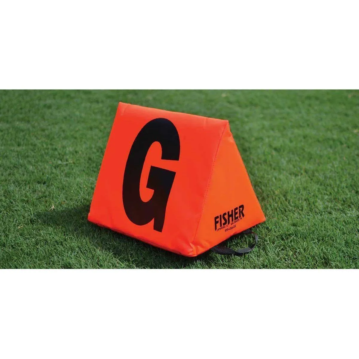 Fisher Football Large Triangular Sideline Marker Set SLMTOR115
