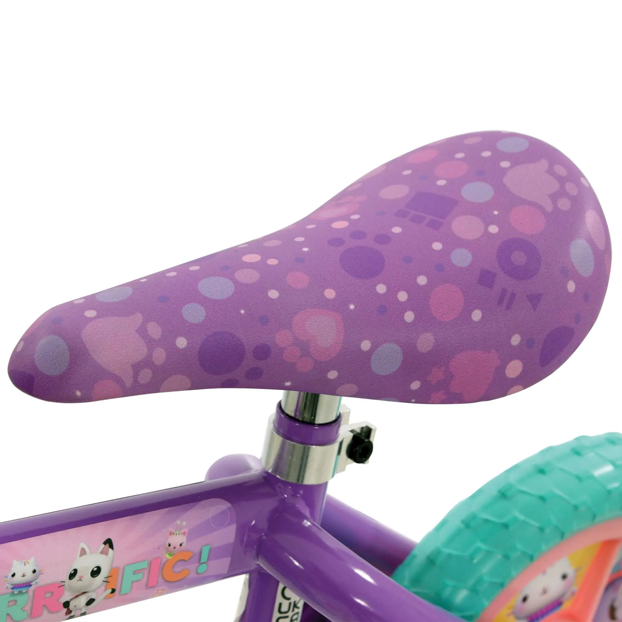 Gabby's Dollhouse 2-in-1 10" Wheel Size Training Bike