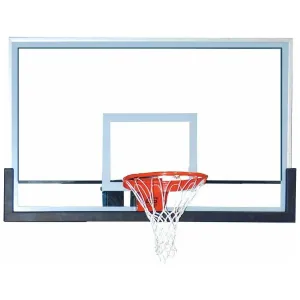 Gared 42 x 72 Outdoor Pro Style Glass Basketball Backboard BB72G50HH
