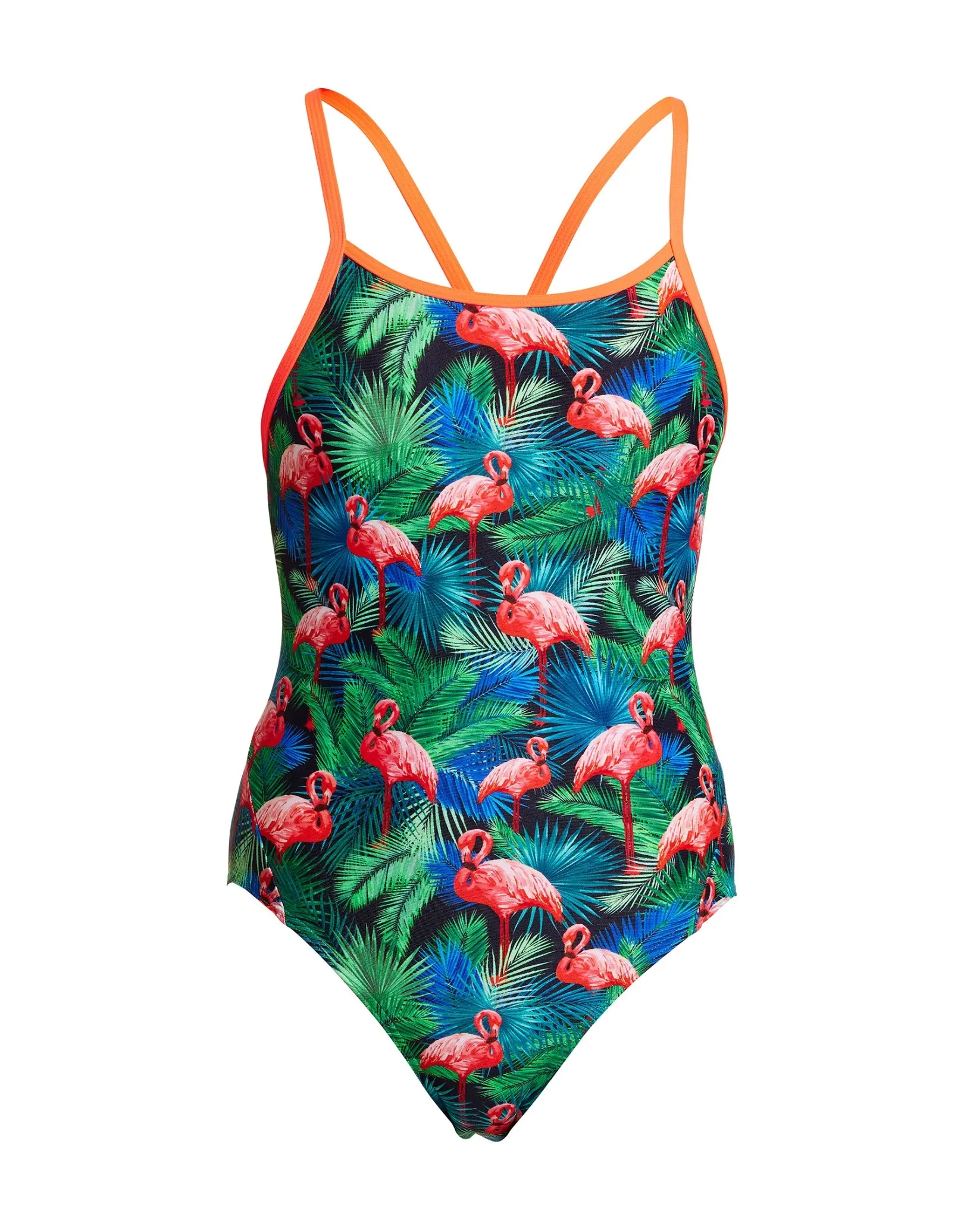 Girls Jungle Bungle Diamond Back Swimsuit
