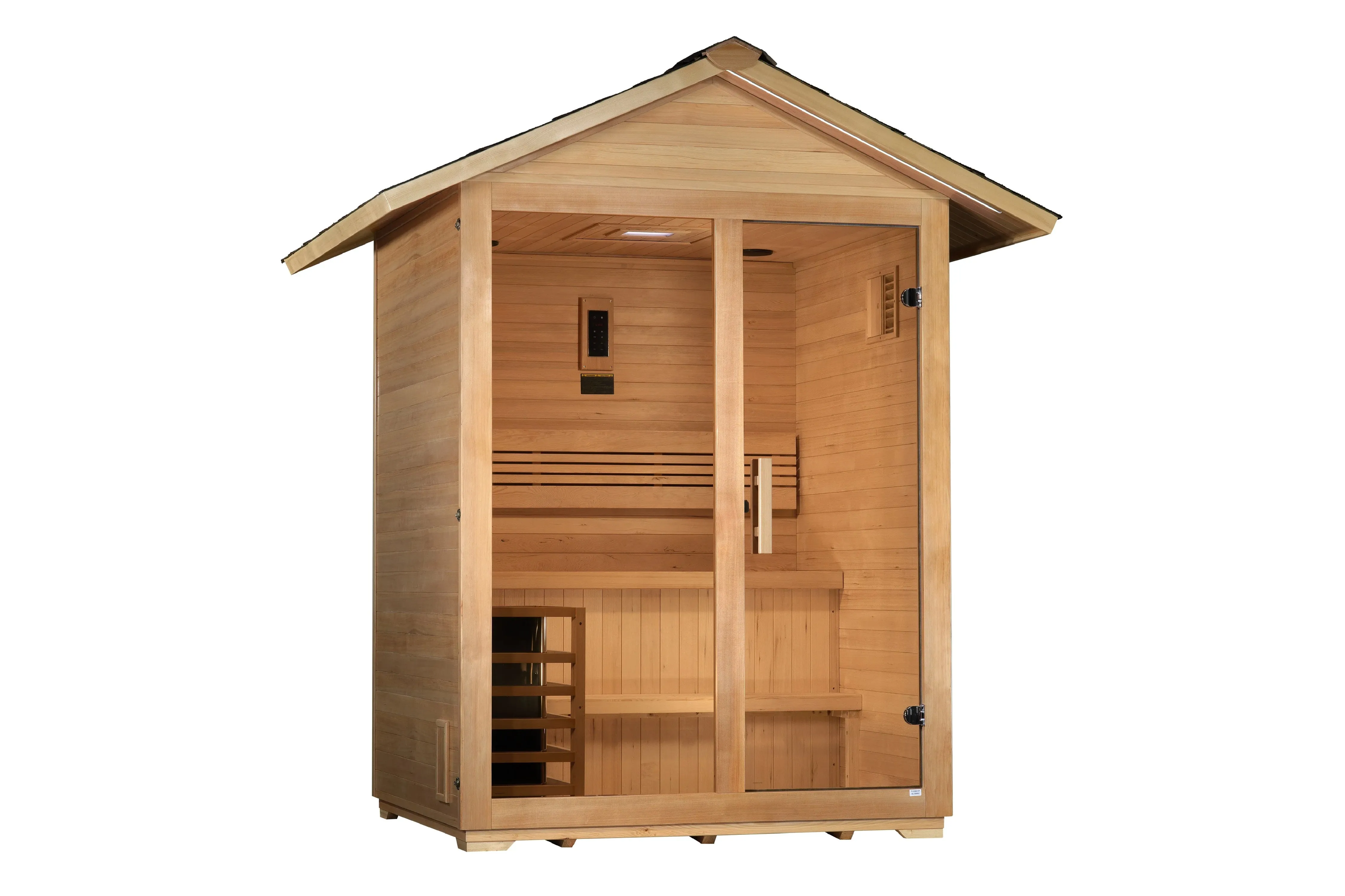 Golden Designs "Arlberg" 3-Person Traditional Outdoor Sauna