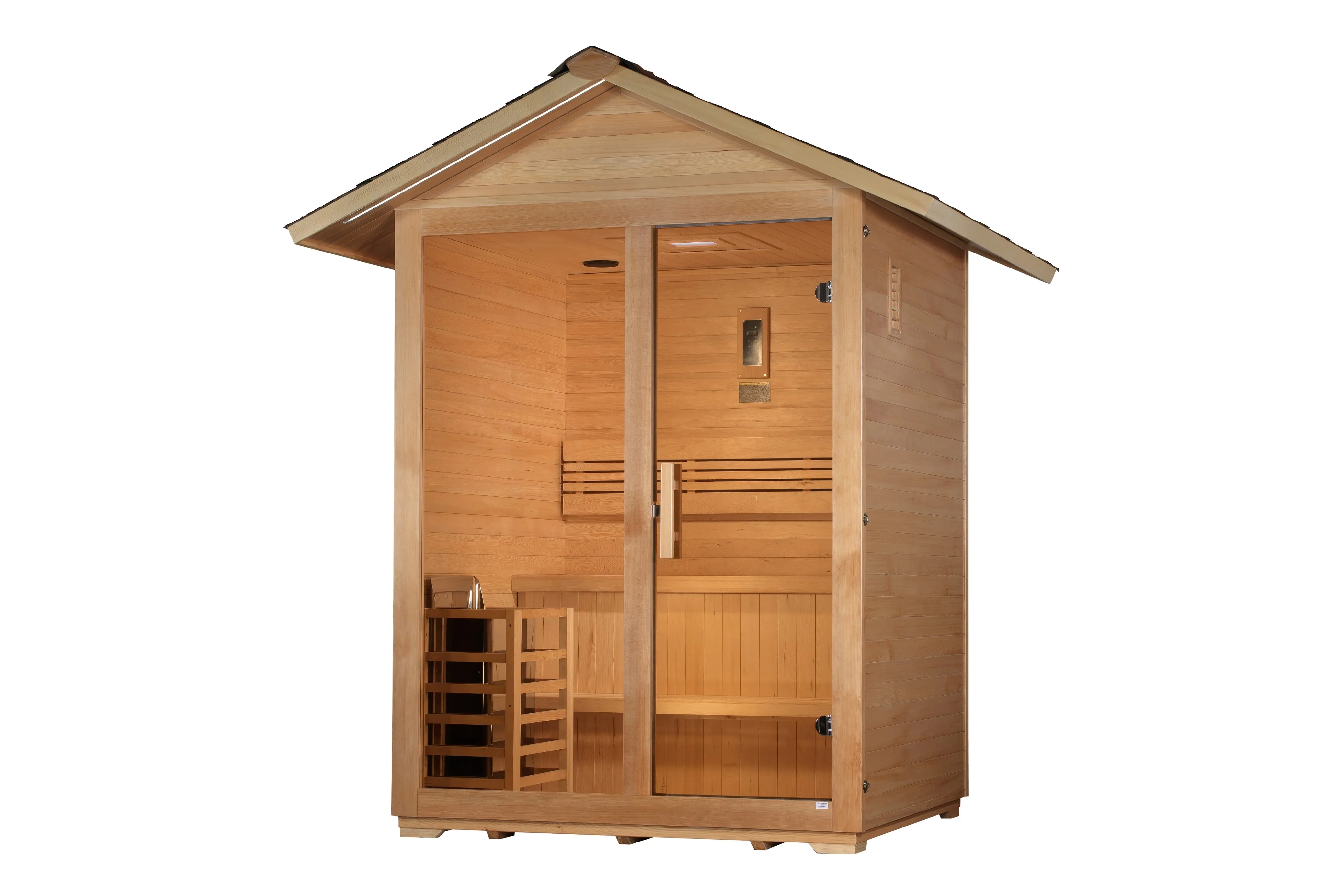 Golden Designs "Arlberg" 3-Person Traditional Outdoor Sauna