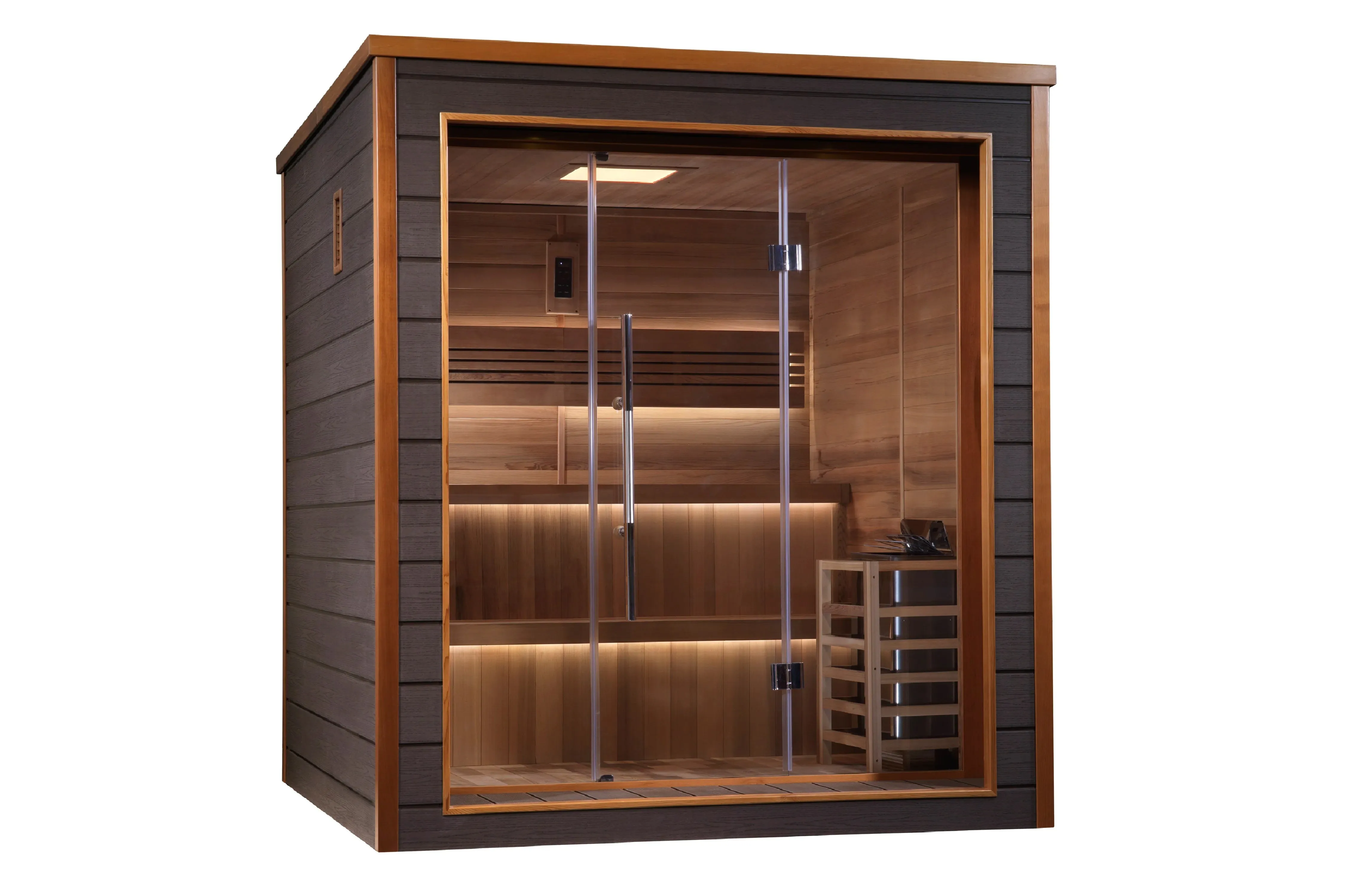 Golden Designs "Bergen" 6-Person Outdoor/Indoor Traditional Sauna