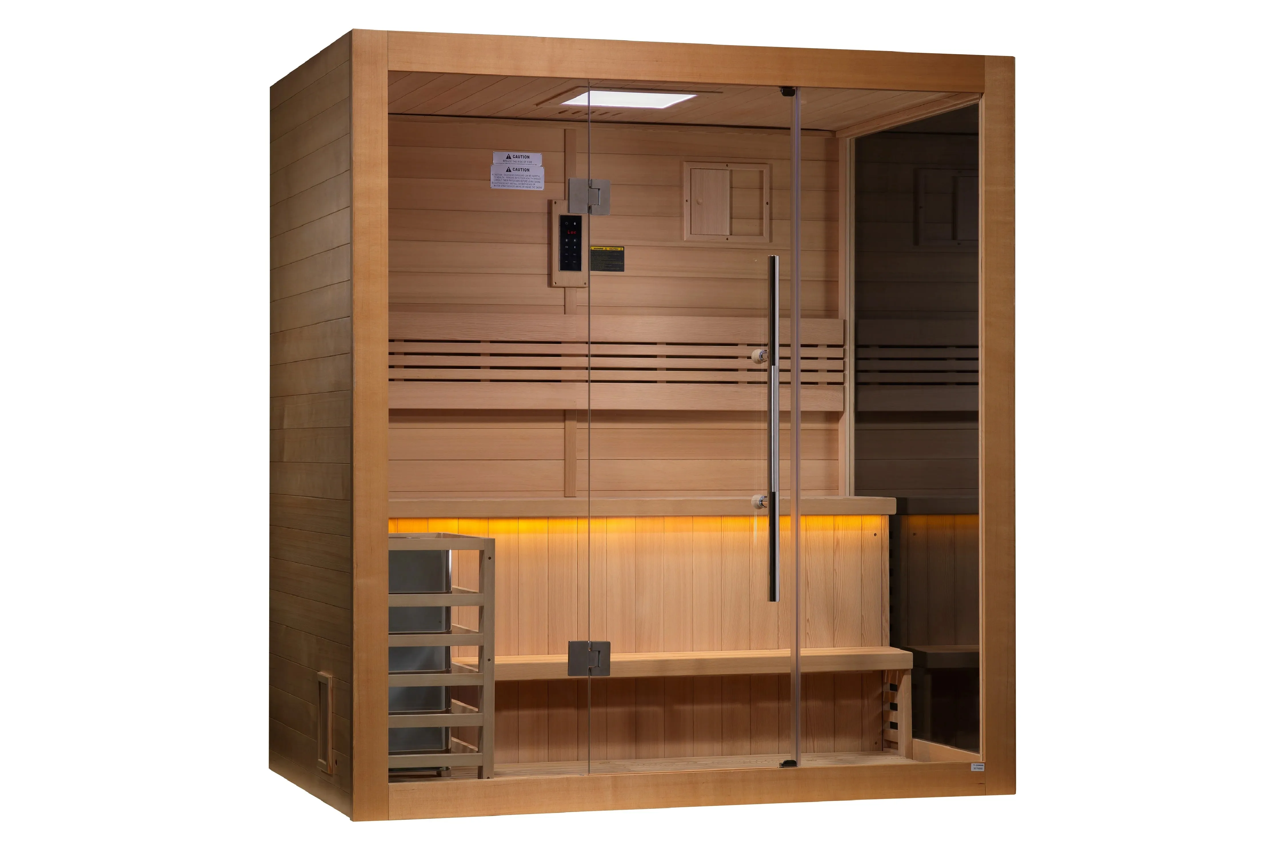 Golden Designs "Forssa Edition" 3-4 Person Outdoor/Indoor Traditional Sauna