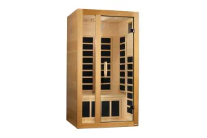 Golden Designs "Gracia" 1-2 Person Low EMF FAR Infrared Sauna