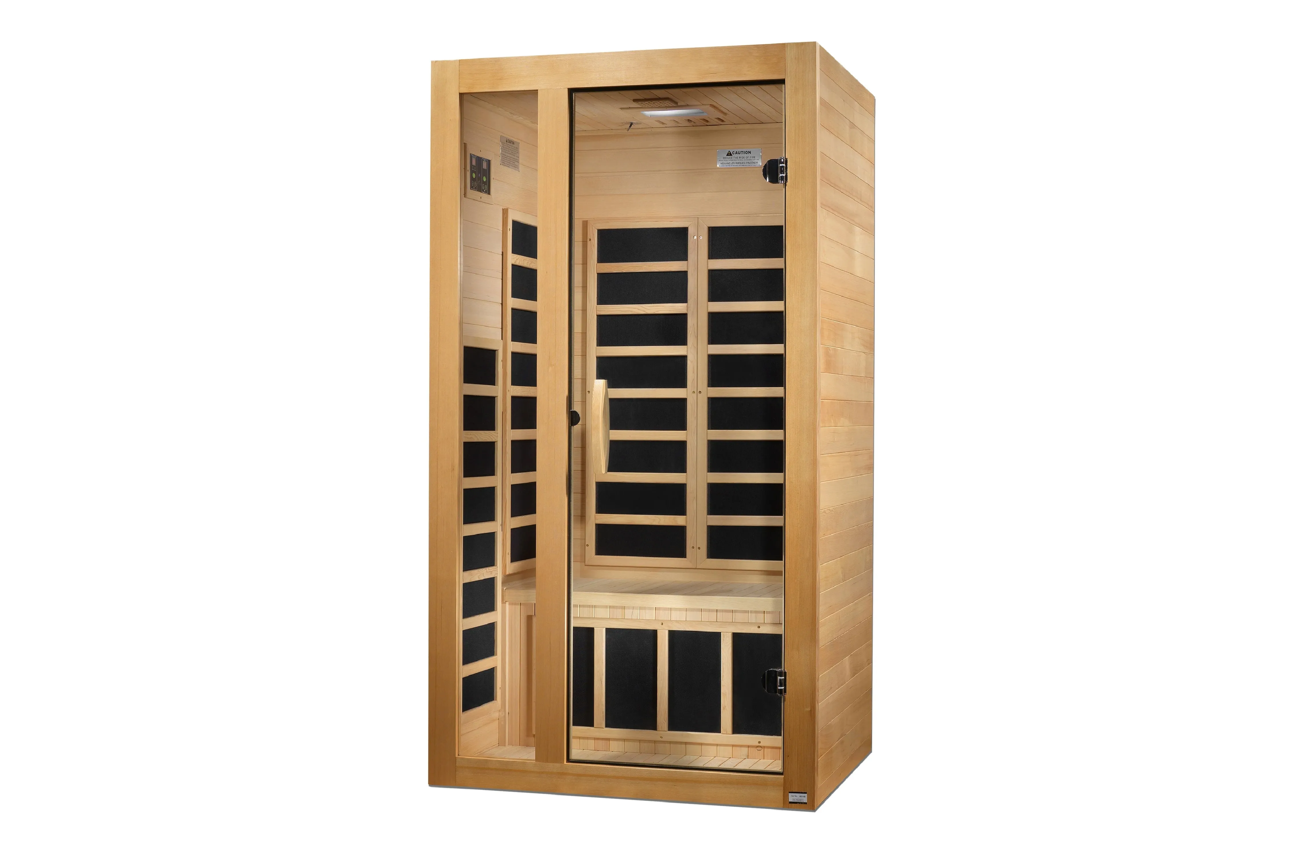 Golden Designs "Gracia" 1-2 Person Low EMF FAR Infrared Sauna