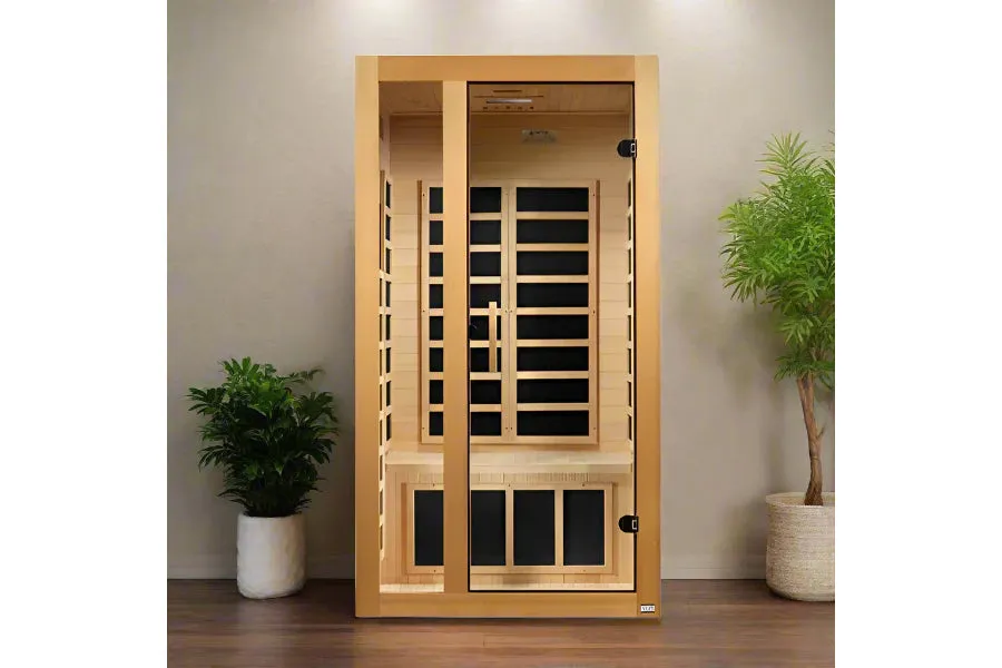 Golden Designs "Gracia" 1-2 Person Low EMF FAR Infrared Sauna