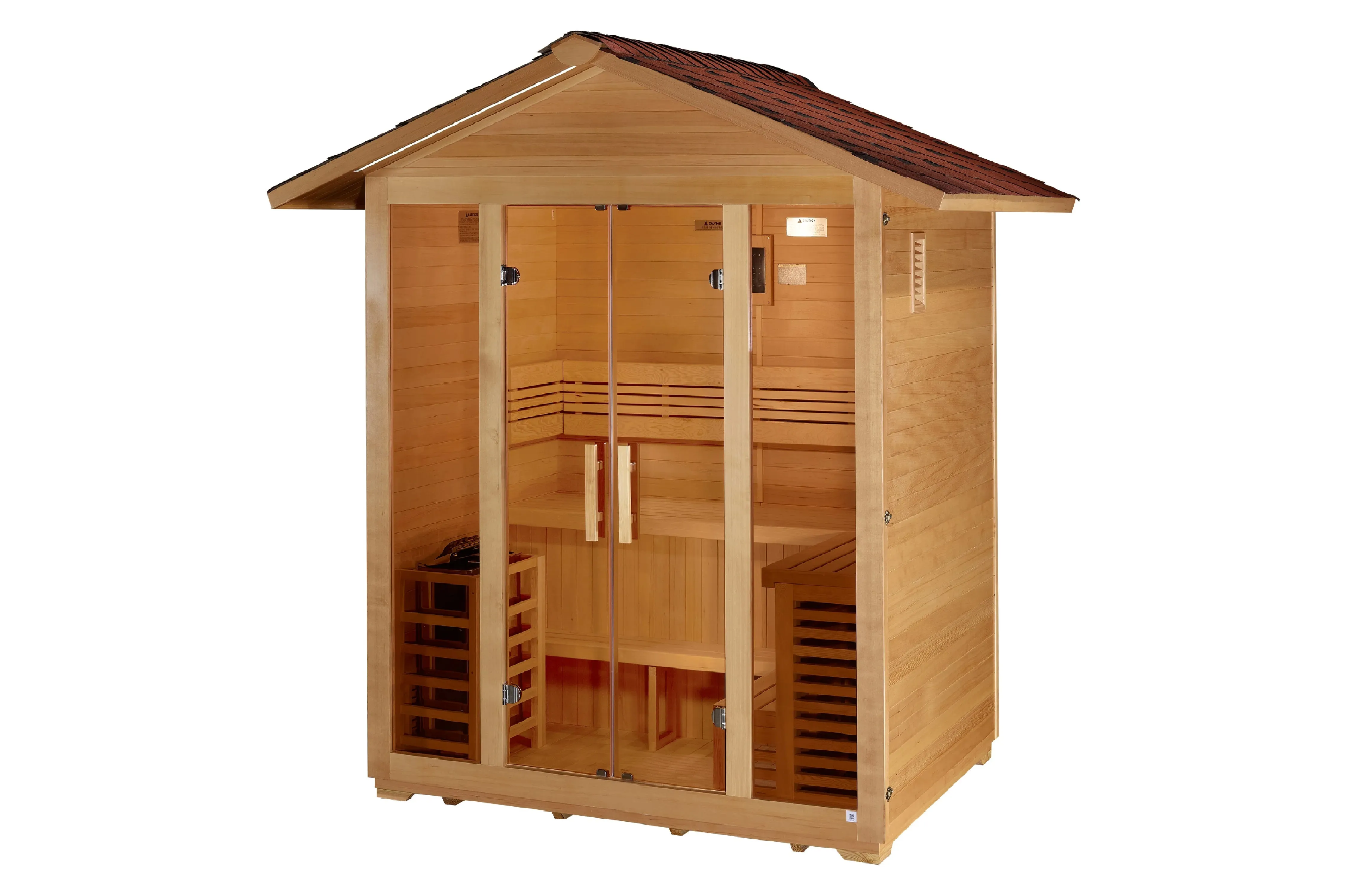 Golden Designs "Vorarlberg" 5-Person Traditional Outdoor Sauna