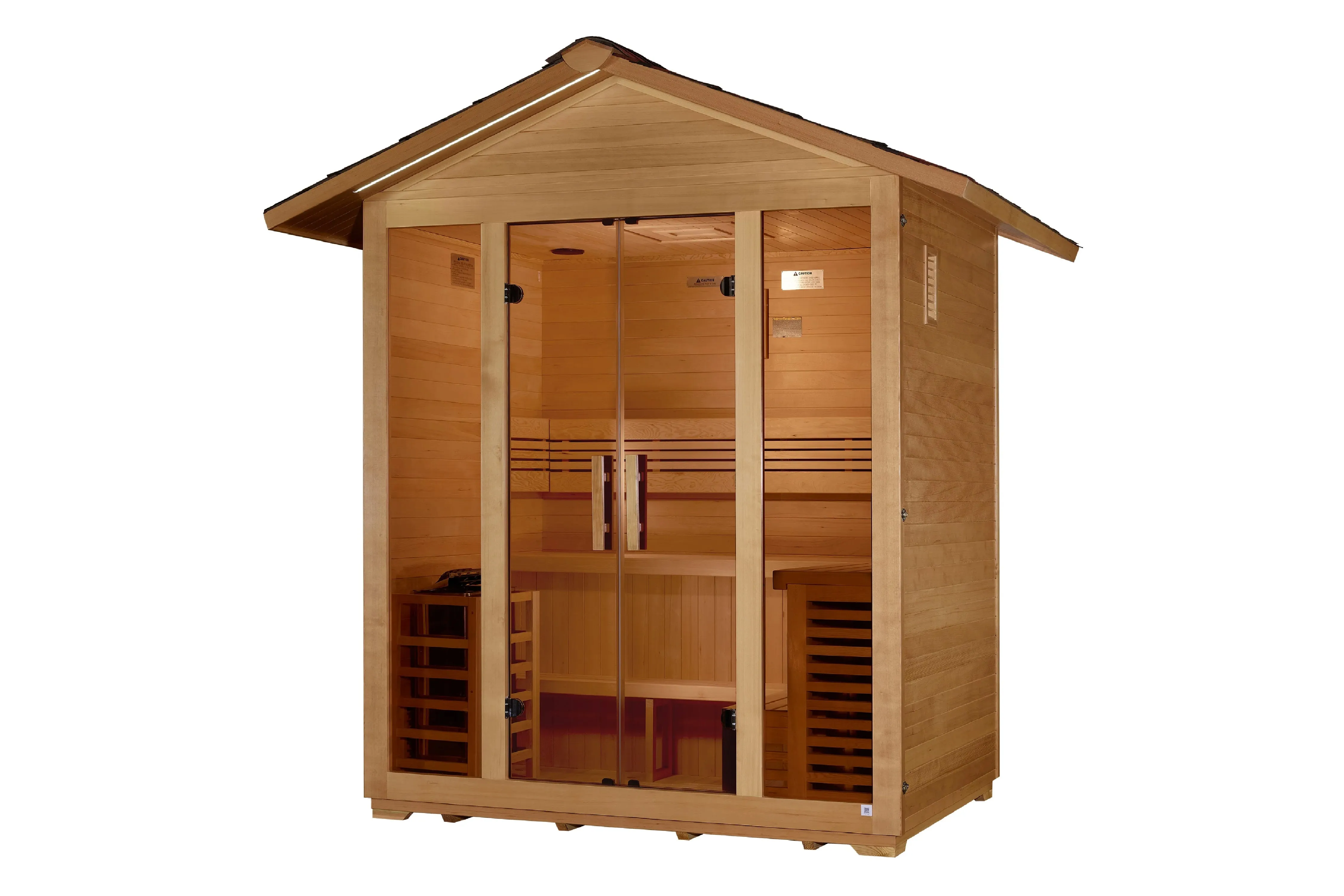 Golden Designs "Vorarlberg" 5-Person Traditional Outdoor Sauna