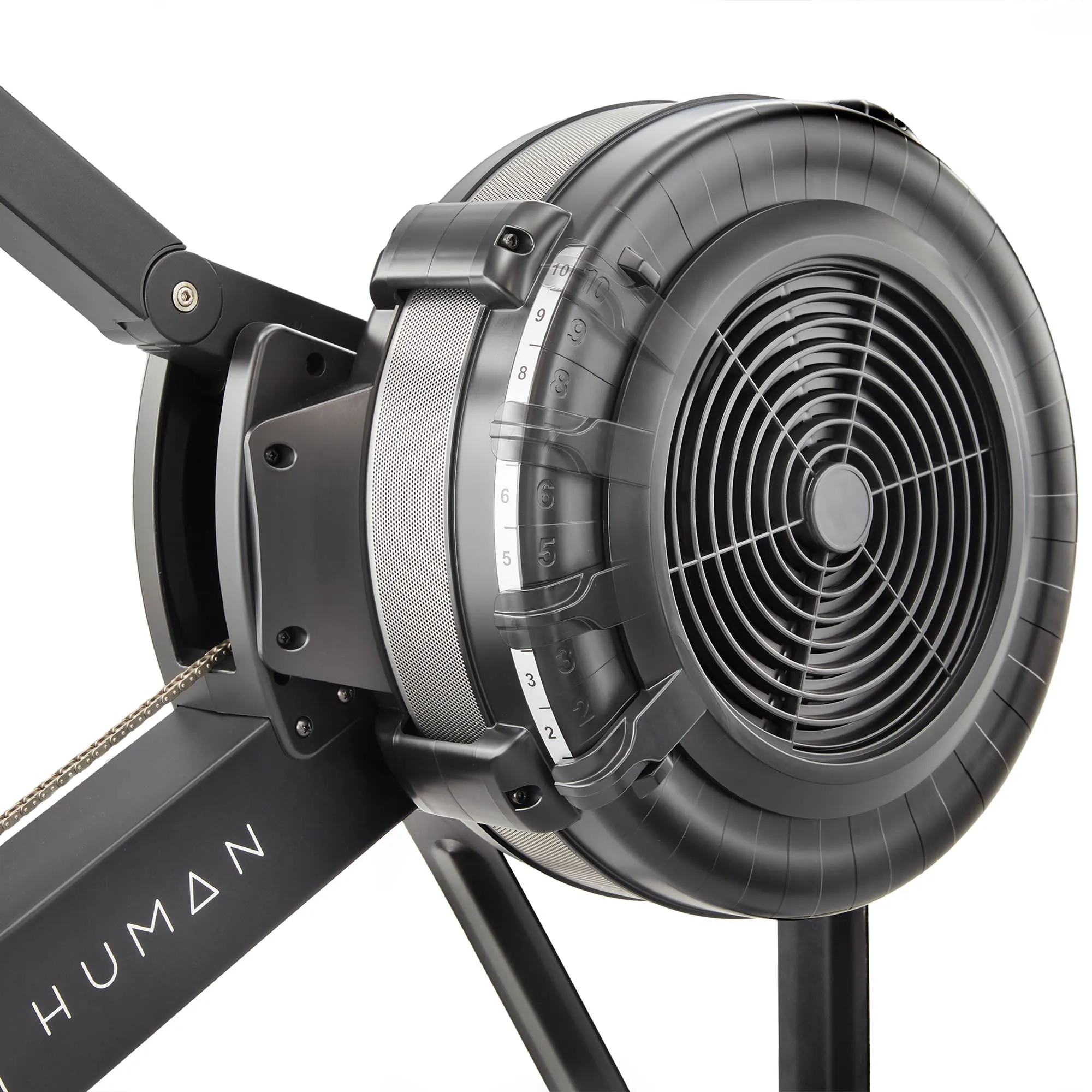 Half Human Air Rowing Machine