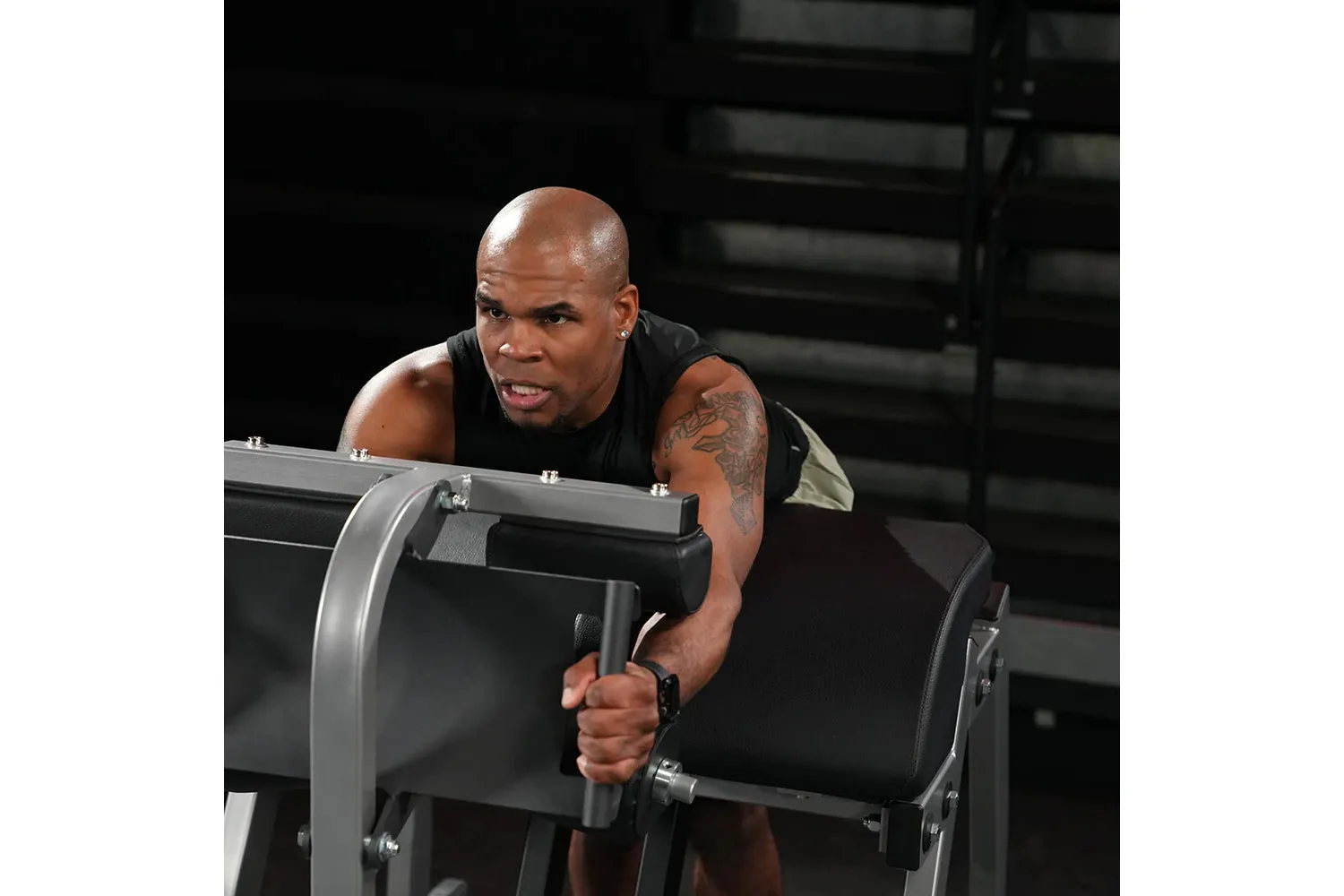 Hammer Strength Glute-Ham Reverse Hyper Combo Bench Machine