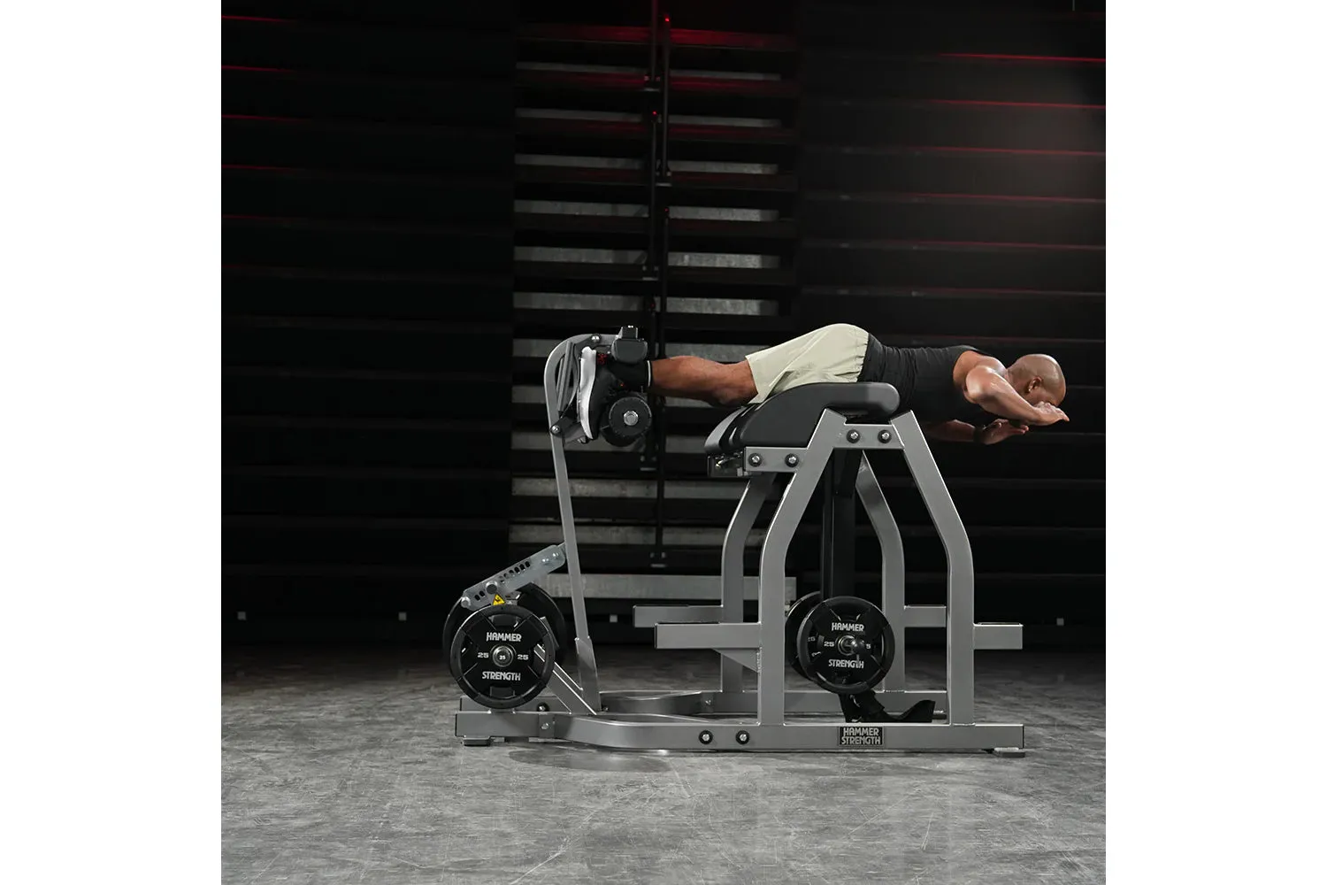 Hammer Strength Glute-Ham Reverse Hyper Combo Bench Machine