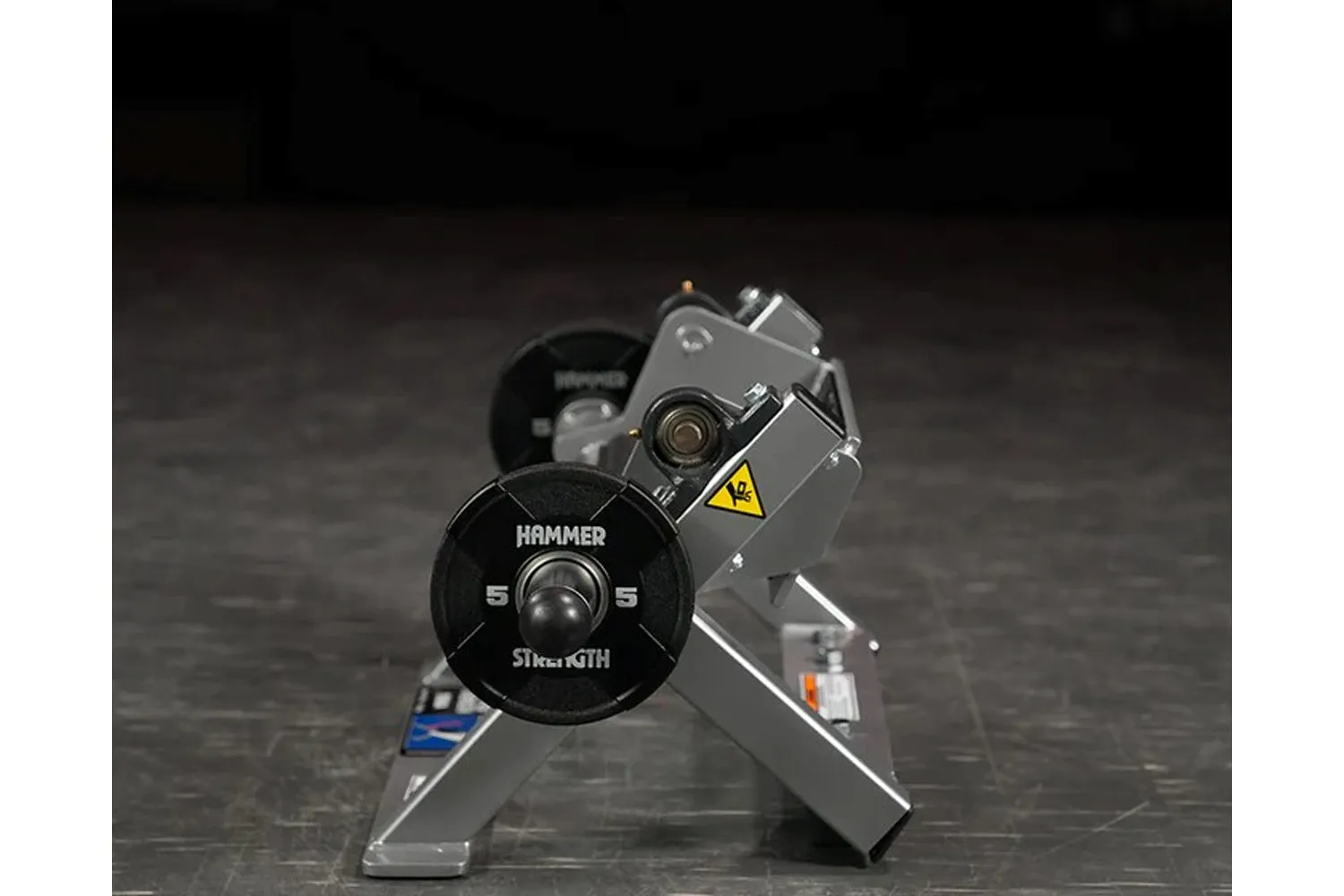 Hammer Strength Plate-Loaded Tibia Dorsi Flexion Bench Machine