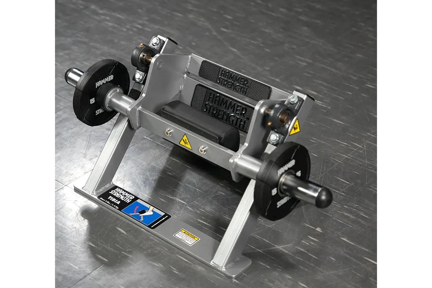 Hammer Strength Plate-Loaded Tibia Dorsi Flexion Bench Machine