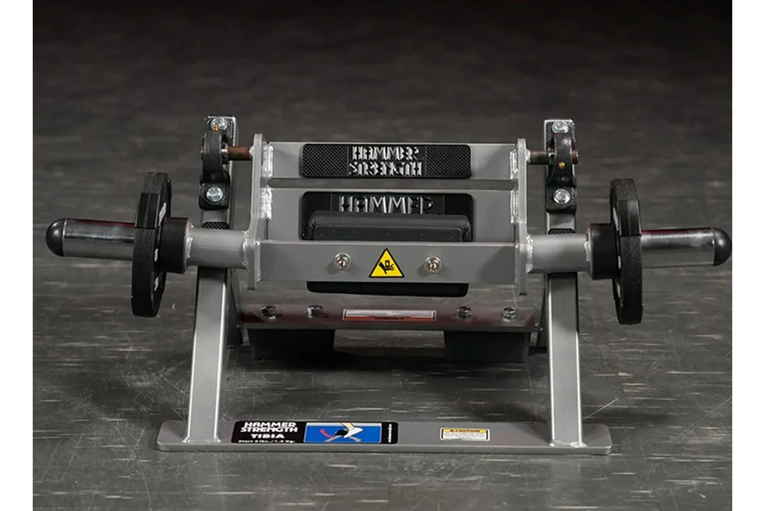 Hammer Strength Plate-Loaded Tibia Dorsi Flexion Bench Machine